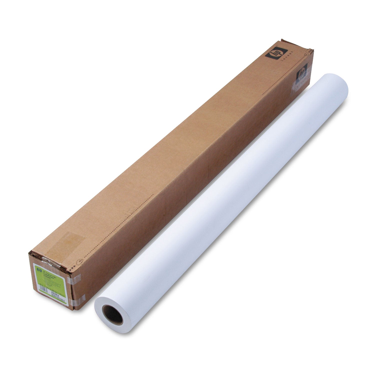 DesignJet Inkjet Large Format Paper, 6.6 mil, 42" x 100 ft, Coated White -