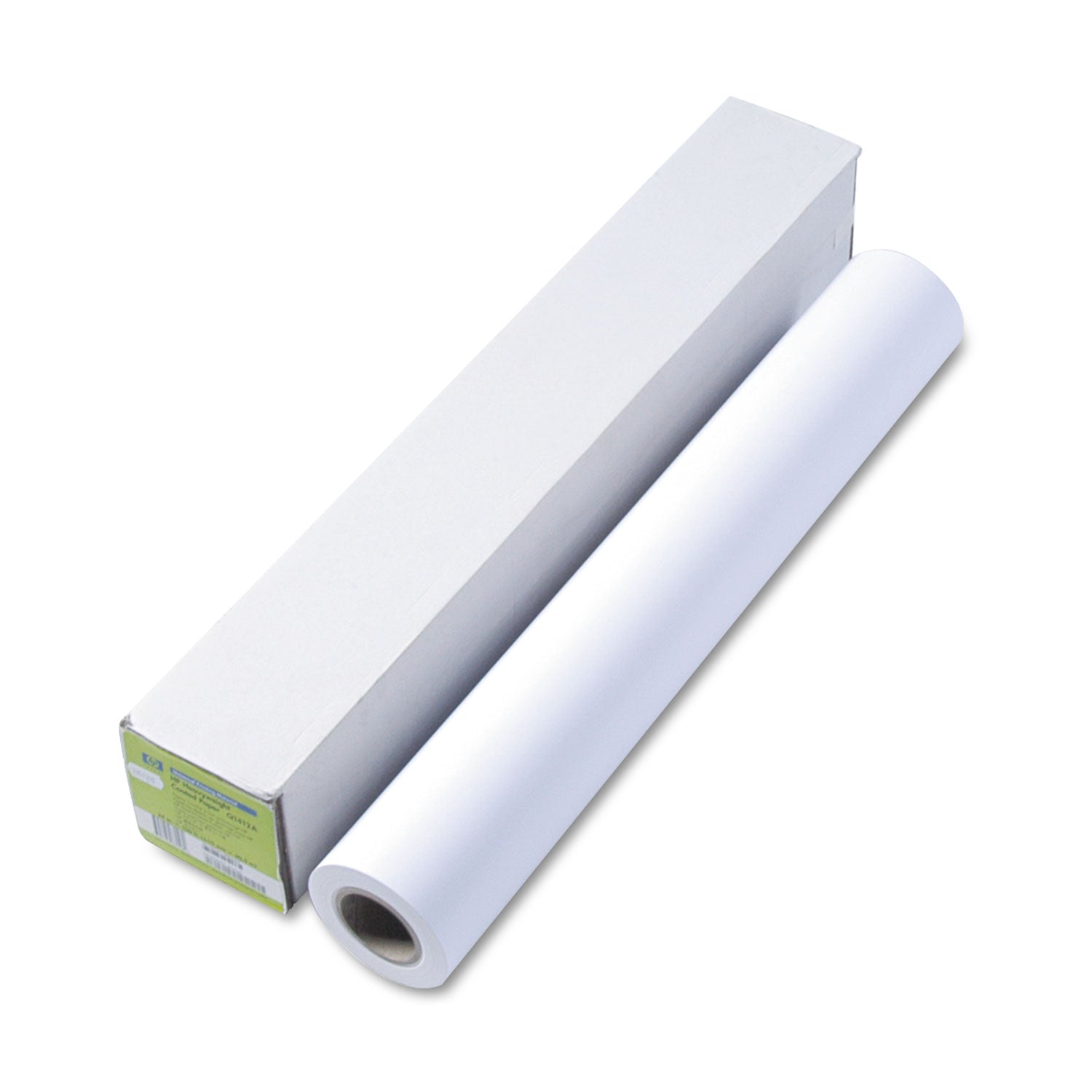 DesignJet Inkjet Large Format Paper, 6.1 mil, 24" x 100 ft, Coated White -