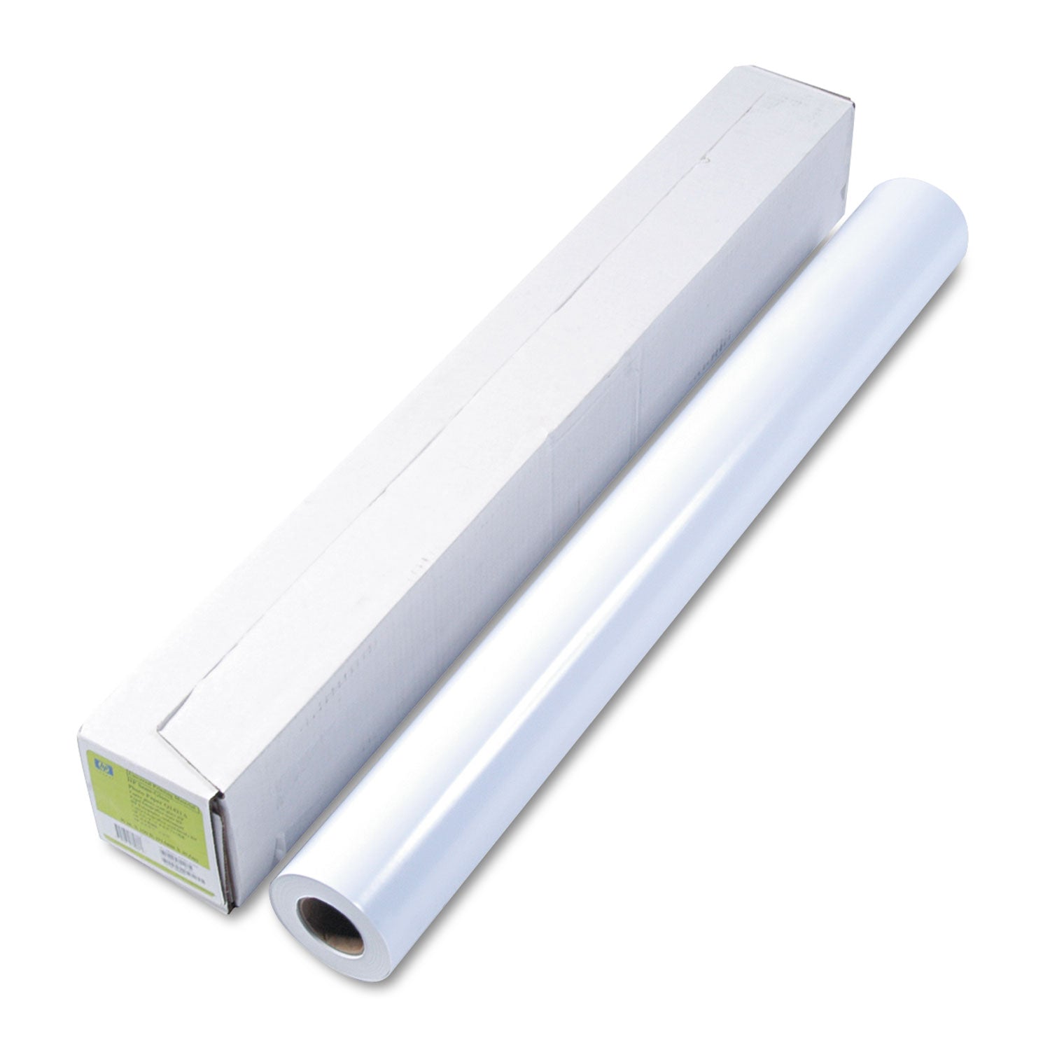 DesignJet Large Format Paper for Inkjet Prints, 7 mil, 36" x 100 ft, Satin White -