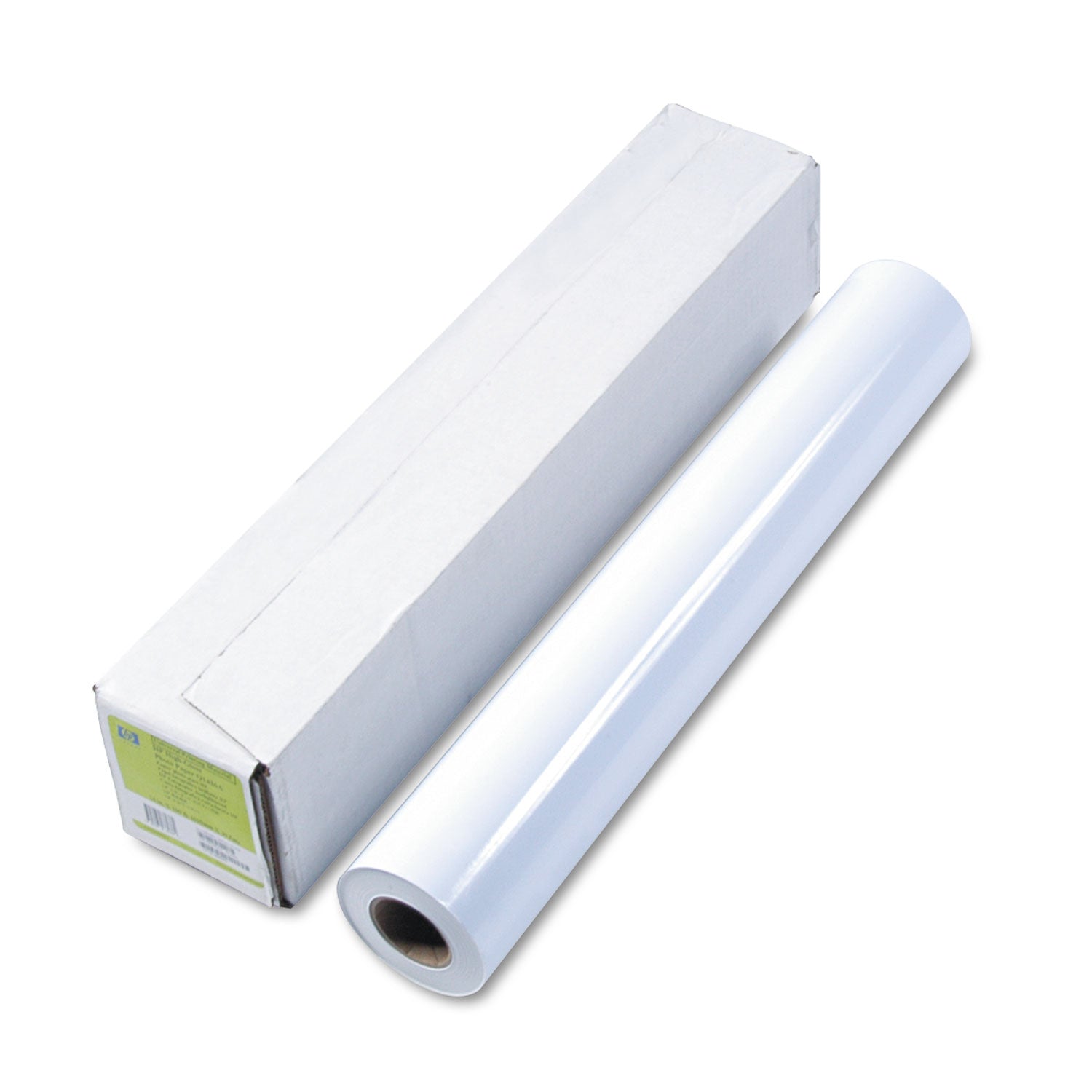 DesignJet Inkjet Large Format Paper, 7 mil, 24" x 100 ft, High-Gloss White -