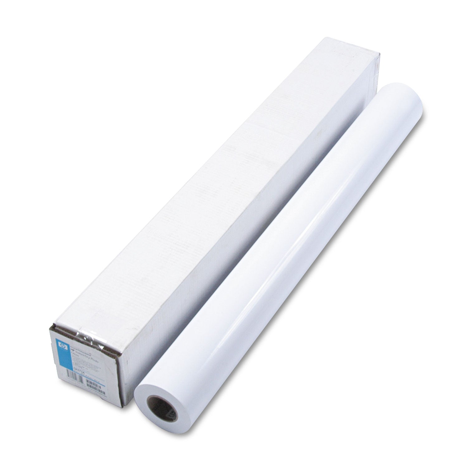 DesignJet Large Format Paper for Inkjet Prints, 7 mil, 36" x 100 ft, Gloss White -