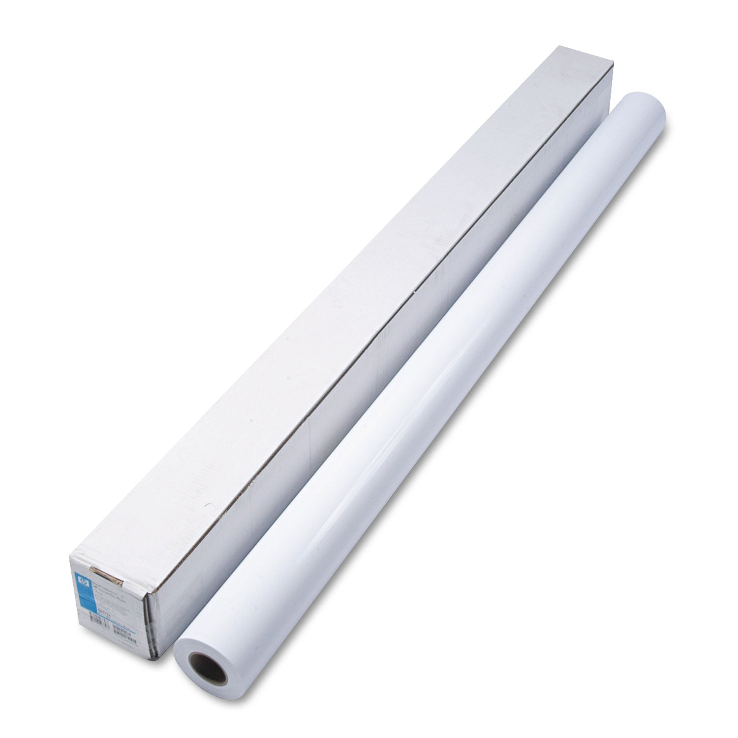 DesignJet Large Format Paper for Inkjet Prints, 7 mil, 60" x 100 ft, Gloss White -