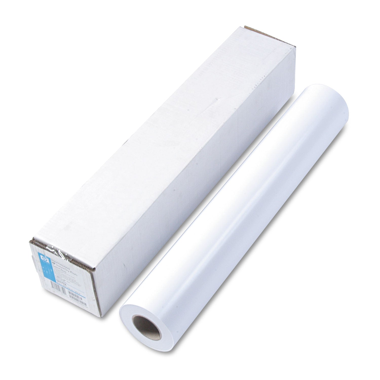 DesignJet Large Format Paper for Inkjet Prints, 7 mil, 24" x 100 ft, Satin White -