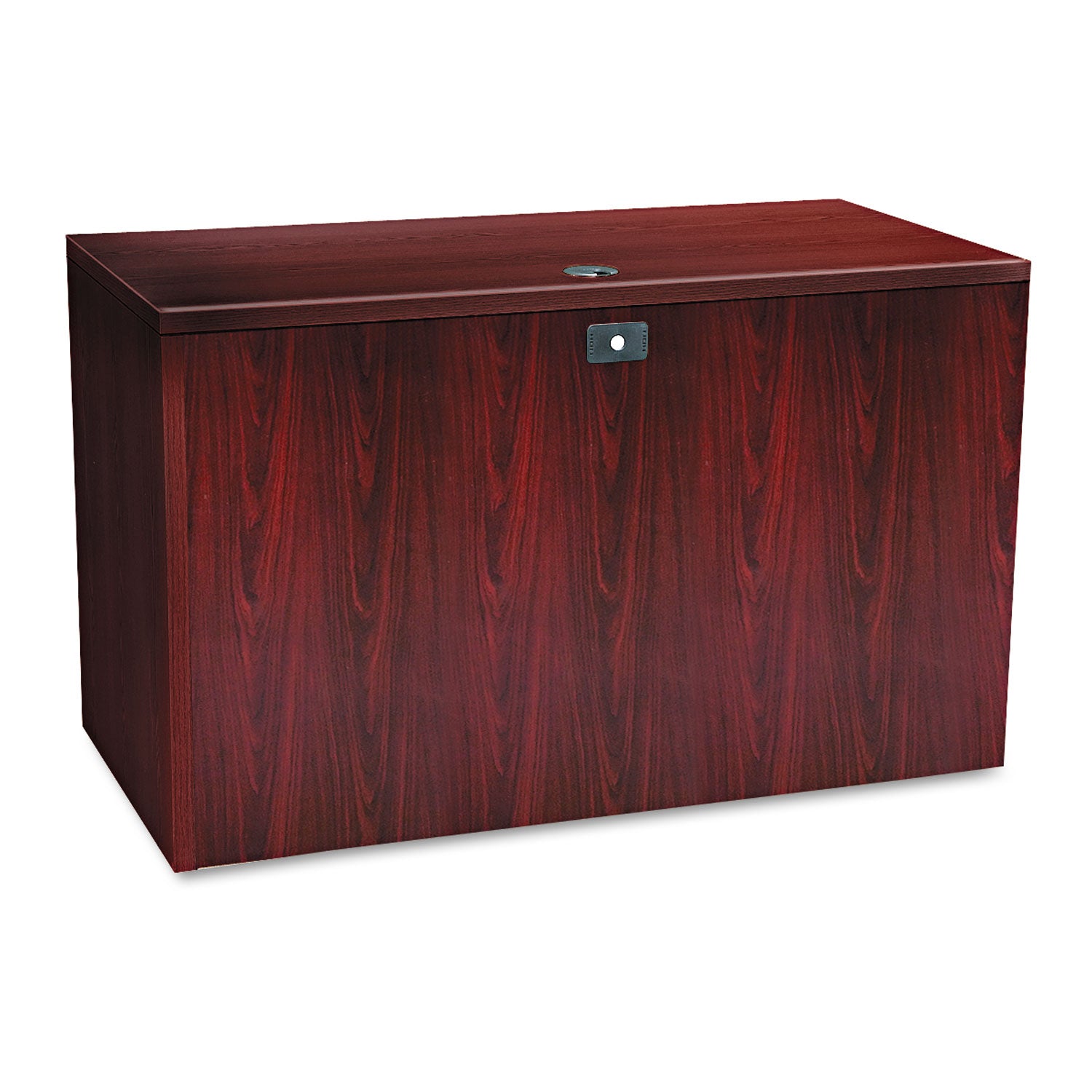 10500-series-l-workstation-return-3-4-height-right-ped-48w-x-24d-x-295h-mahogany_hon10515rnn - 2