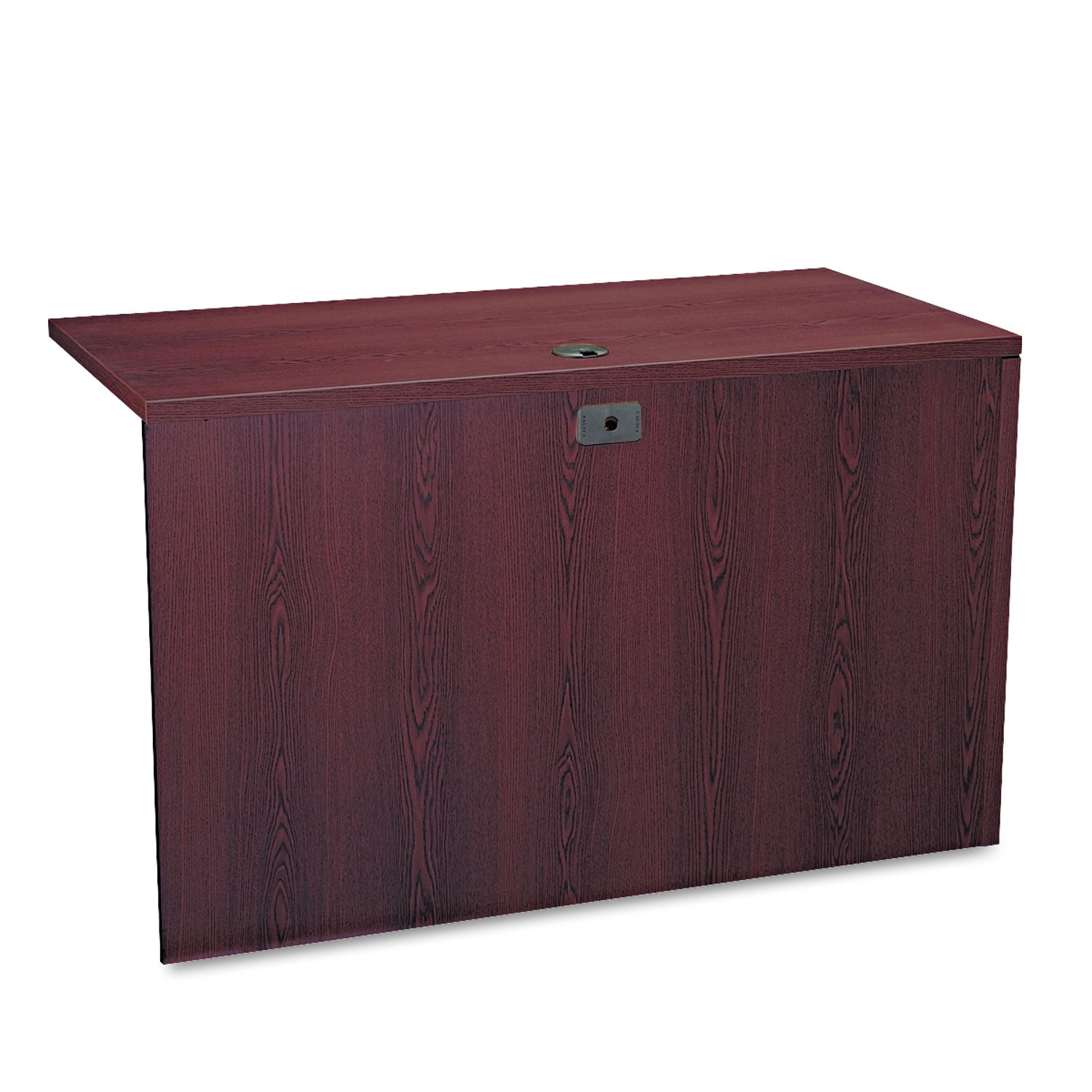 10500-series-l-workstation-return-3-4-height-left-ped-48w-x-24d-x-295h-mahogany_hon10516lnn - 2