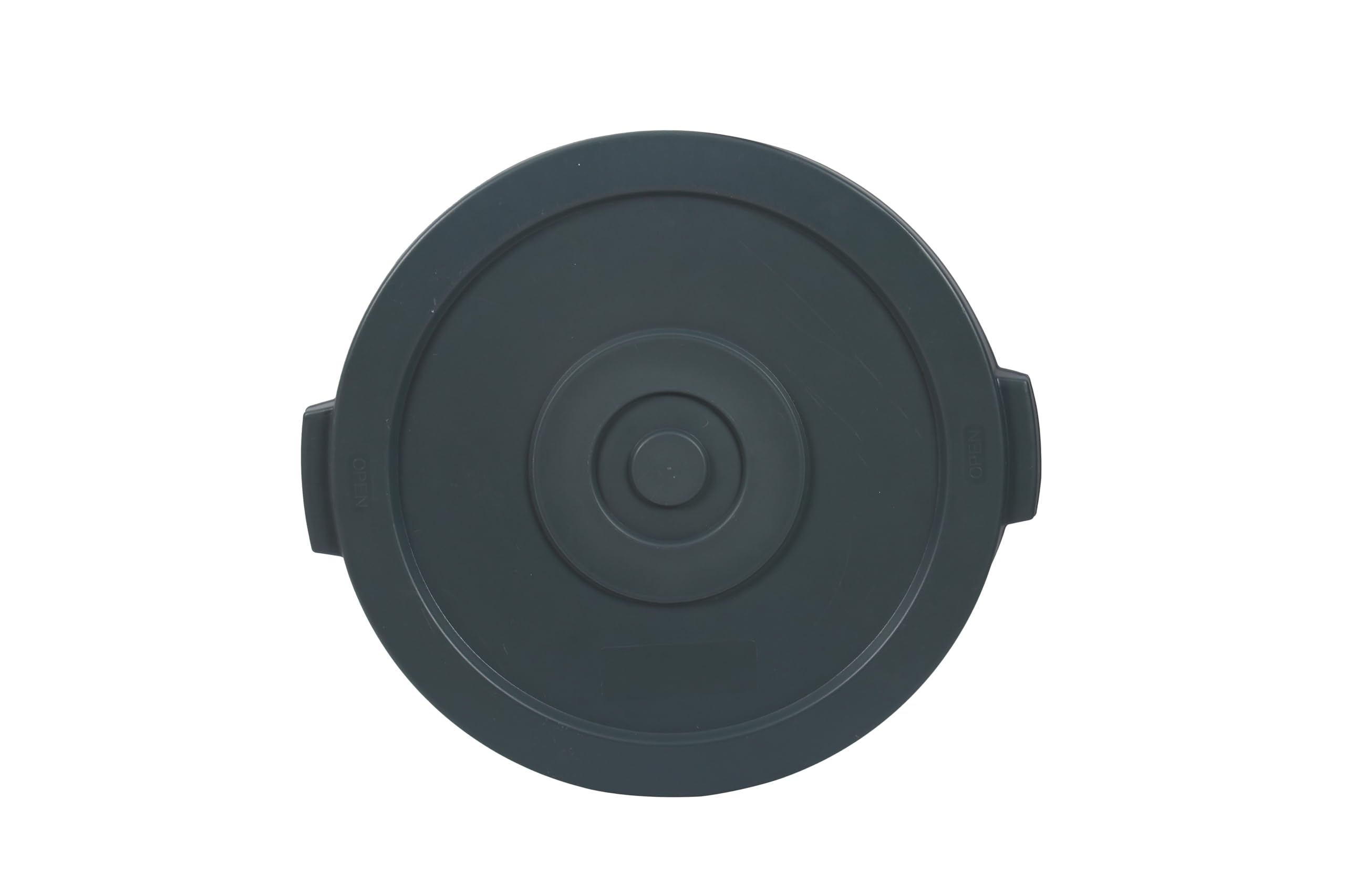 Lid for 32-Gallon Round Trash Can, Gray - 1
