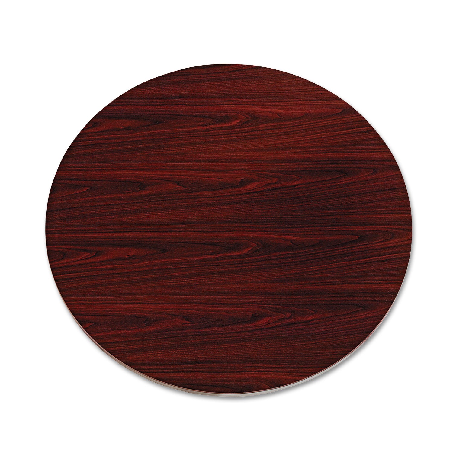 10500 Series Round Table Top, 42" Diameter, Mahogany -
