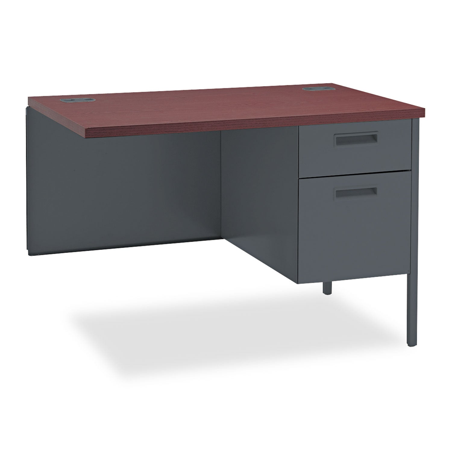 metro-classic-series-workstation-return-right-42w-x-24d-x-295h-mahogany-charcoal_honp3235rns - 1