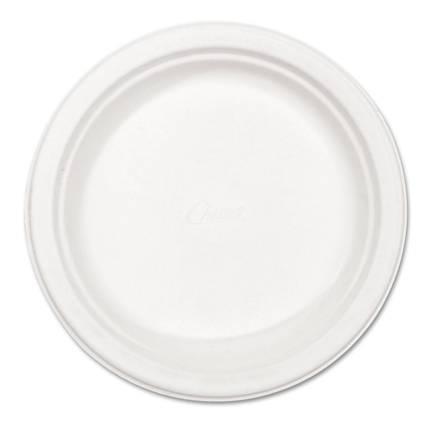 Paper Dinnerware, Plate, 8.75" dia, White, 500/Carton -