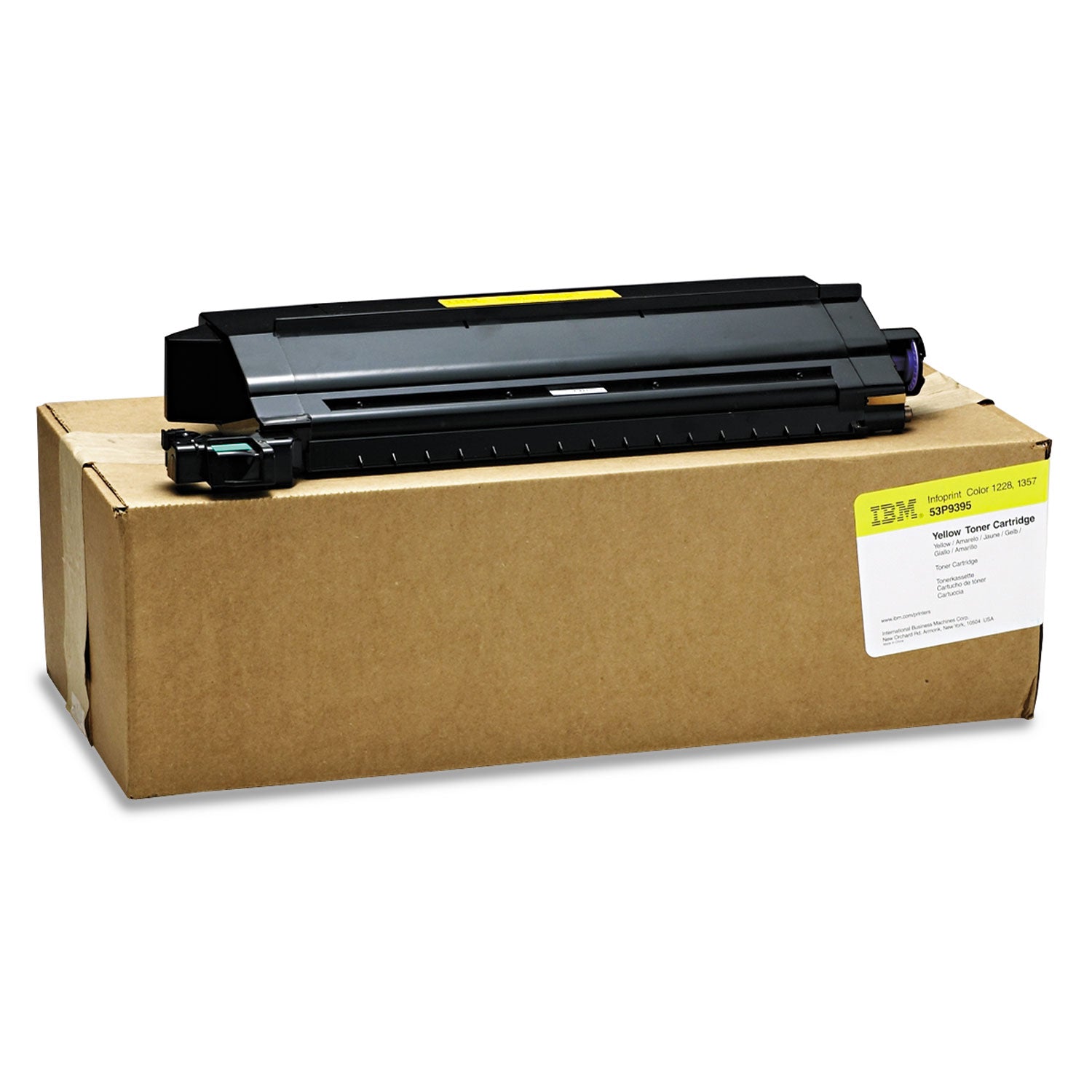 53P9395 High-Yield Toner, 14,000 Page-Yield, Yellow -