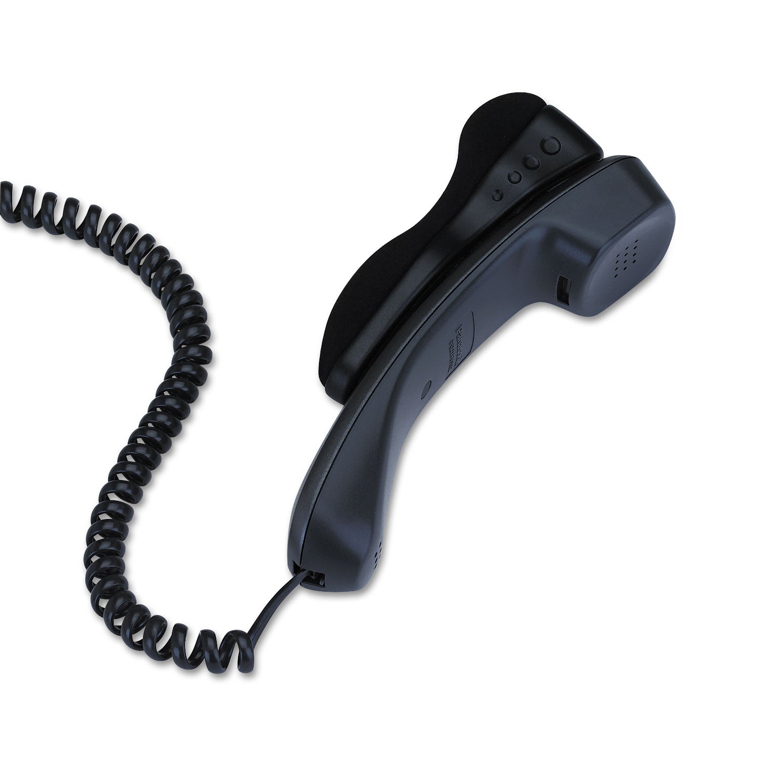 Telephone Shoulder Rest, Gel Padded, 1.75 x 1.13 x 5.5, Black -