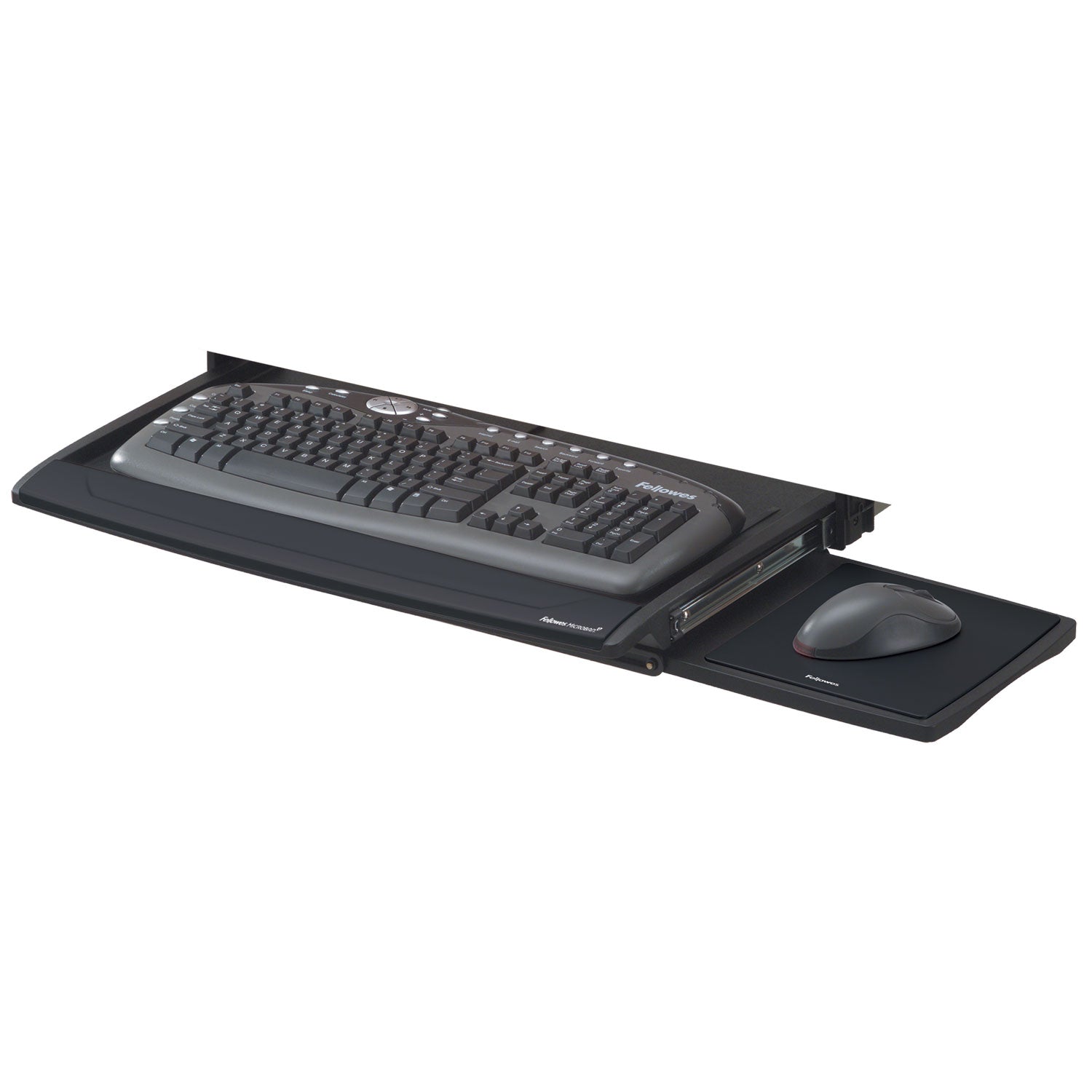 Deluxe Keyboard Drawer, 20.5w x 11.13d, Black -