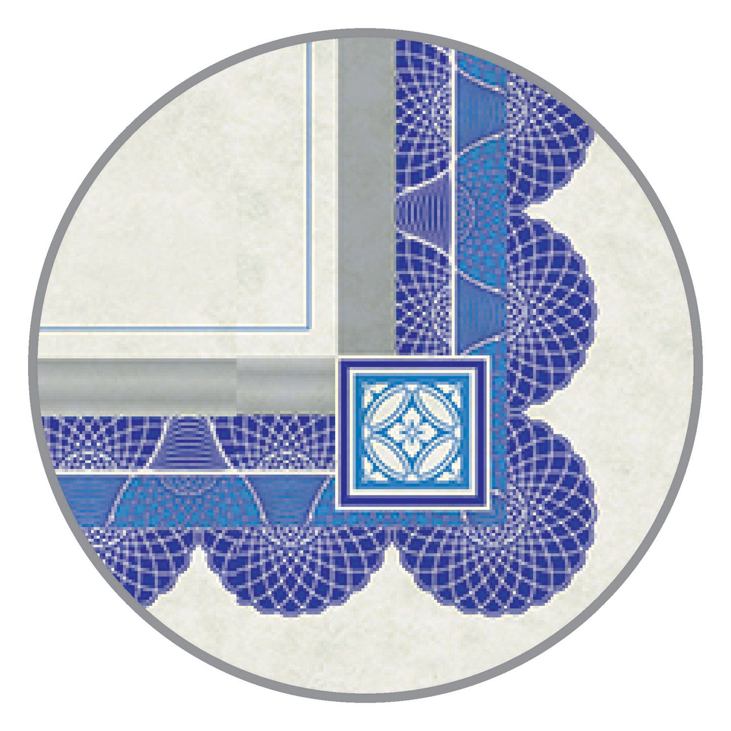 Parchment Certificates, Academic, 8.5 x 11, Ivory with Blue/Silver Foil Border, 15/Pack -