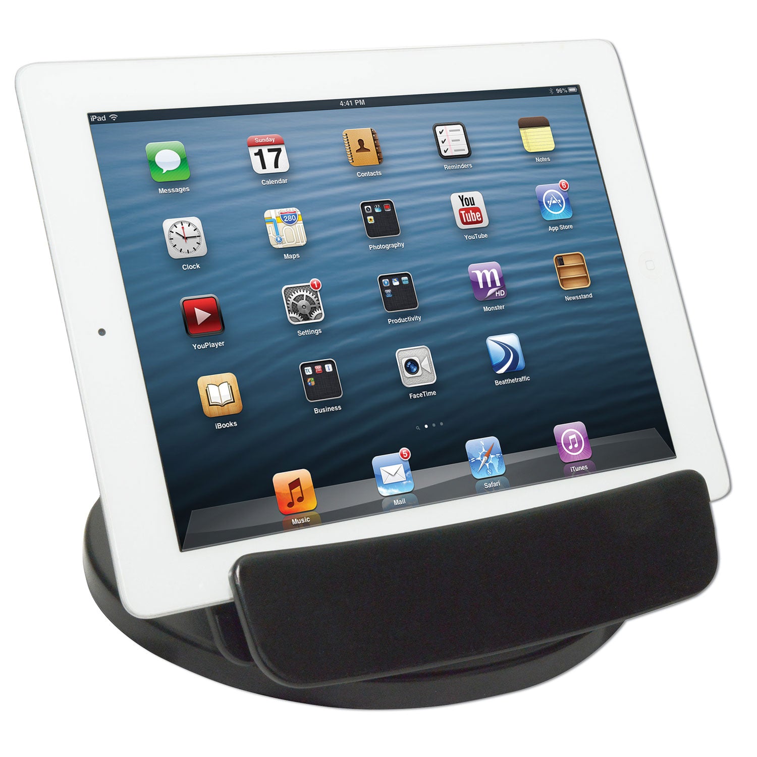 Rotating Desktop Tablet Stand, Black -
