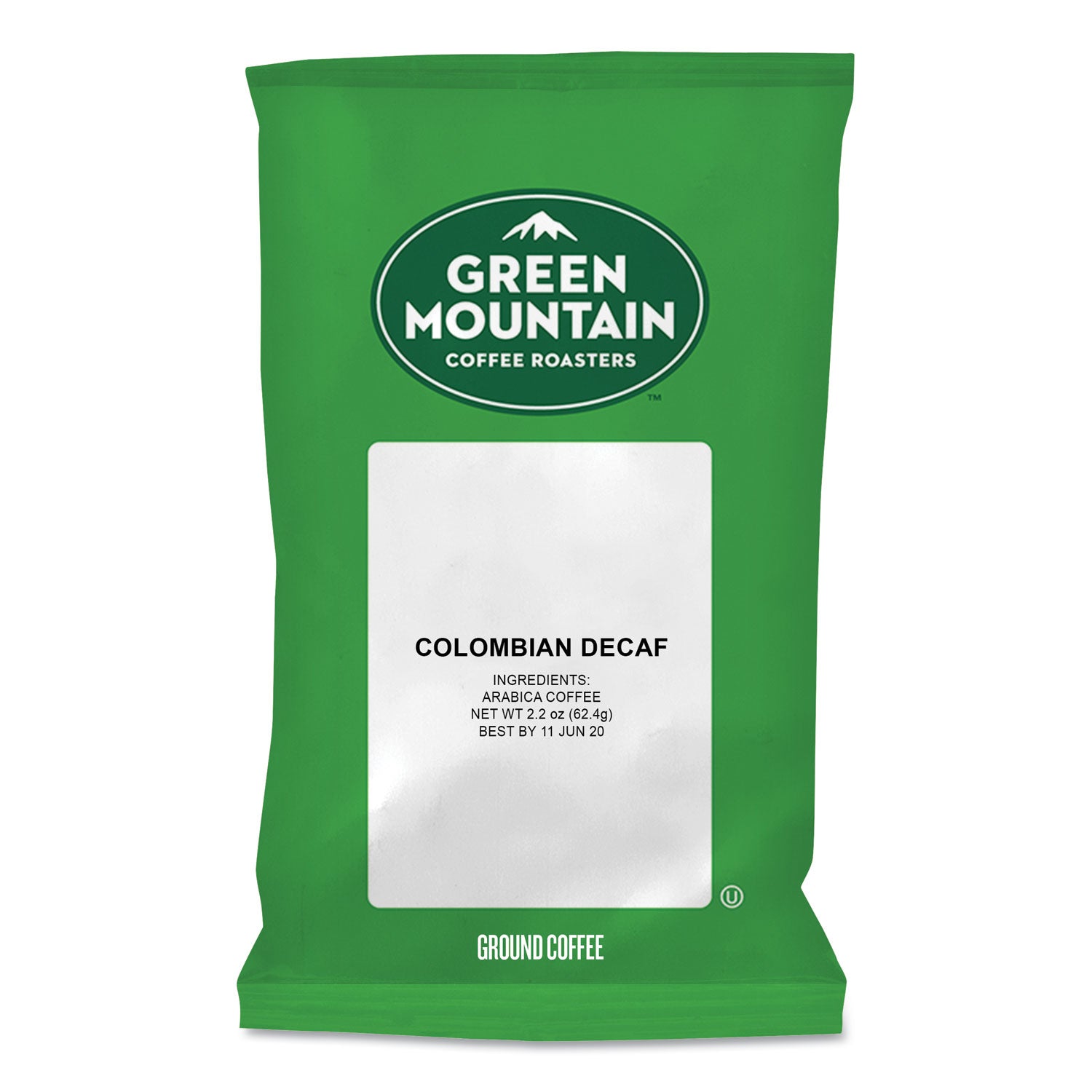Colombian Decaf Coffee Fraction Packs, 2.2oz, 50/Carton -