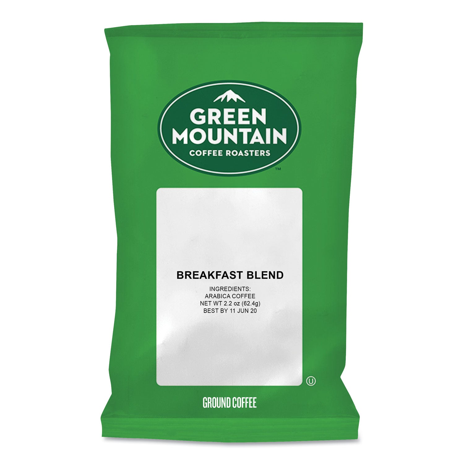Breakfast Blend Coffee Fraction Packs, 2.2 oz, 100/Carton -