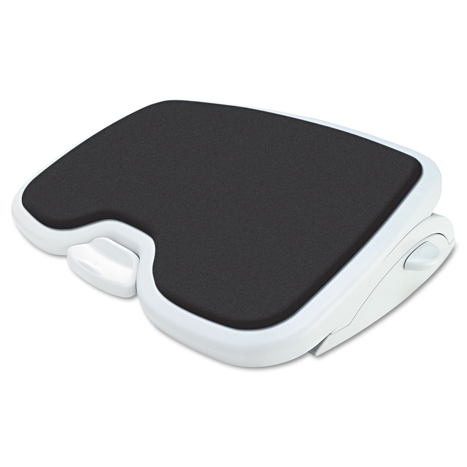 SoleMate Comfort Footrest with SmartFit System, 21.5w x 14d x 3.5 to 5h, Gray/Black -