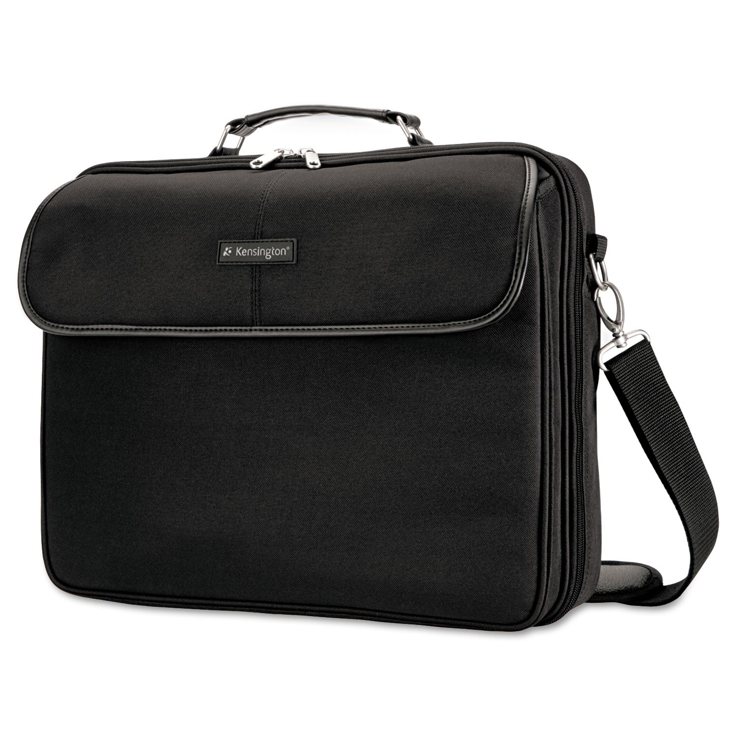 Simply Portable 30 Laptop Case, Fits Devices Up to 15.6", Polyester, 15.75 x 3 x 13.5, Black -