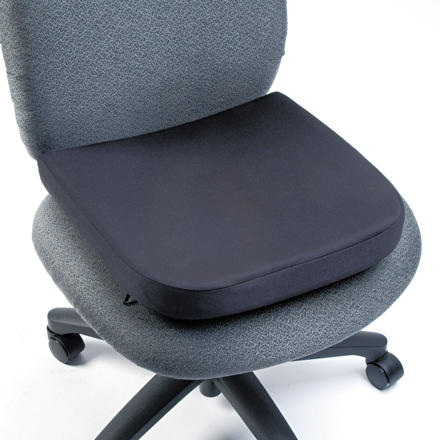 Memory Foam Seat Rest, 13.5 x 14.5 x 2, Black -
