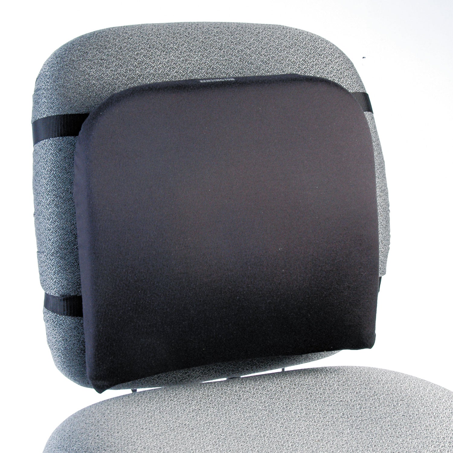 Memory Foam Backrest, 16 x 12 x 16, Black -