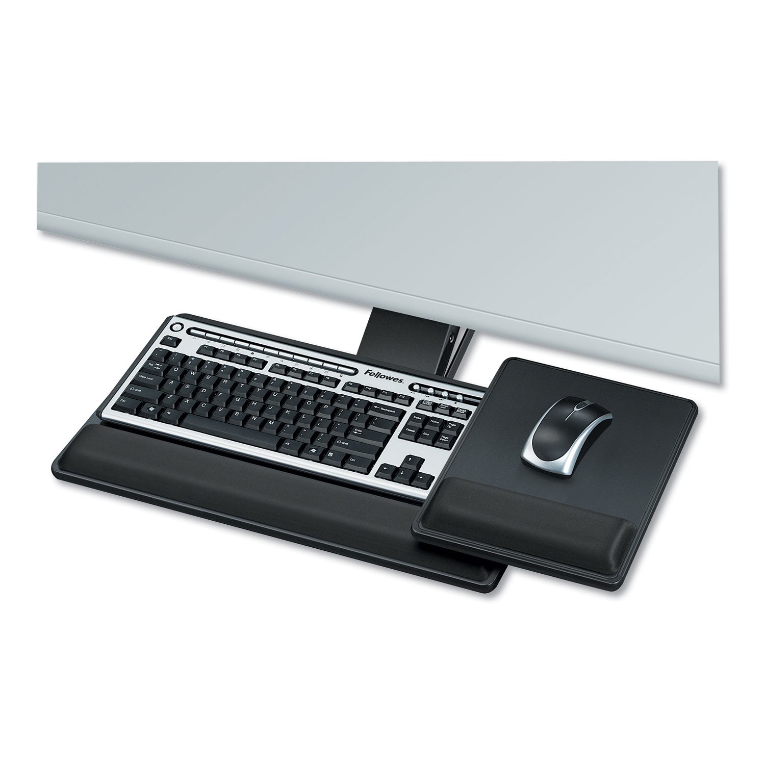 Designer Suites Premium Keyboard Tray, 19w x 10.63d, Black -