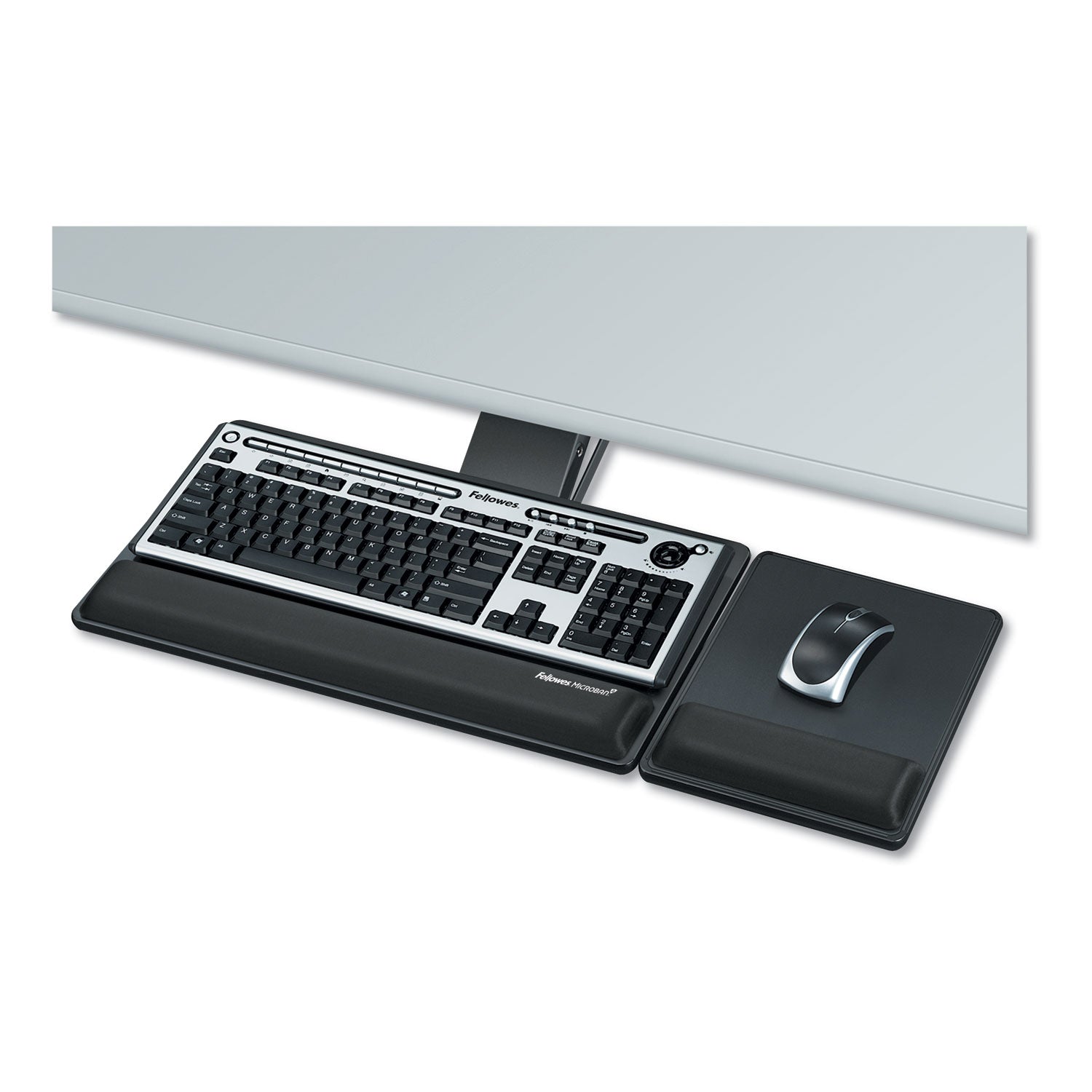 Designer Suites Premium Keyboard Tray, 19w x 10.63d, Black -
