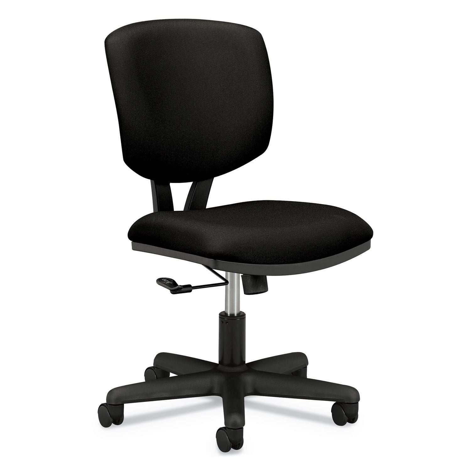 Volt Series Task Chair, Supports Up to 250 lb, 18" to 22.25" Seat Height, Black -