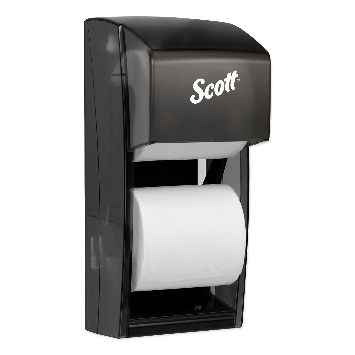 Essential SRB Tissue Dispenser, 6 x 6.6 x 13.6, Transparent Smoke - 1