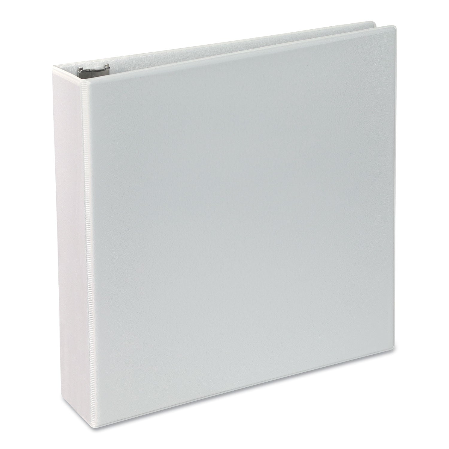 Deluxe Round Ring View Binder, 3 Rings, 2" Capacity, 11 x 8.5, White -