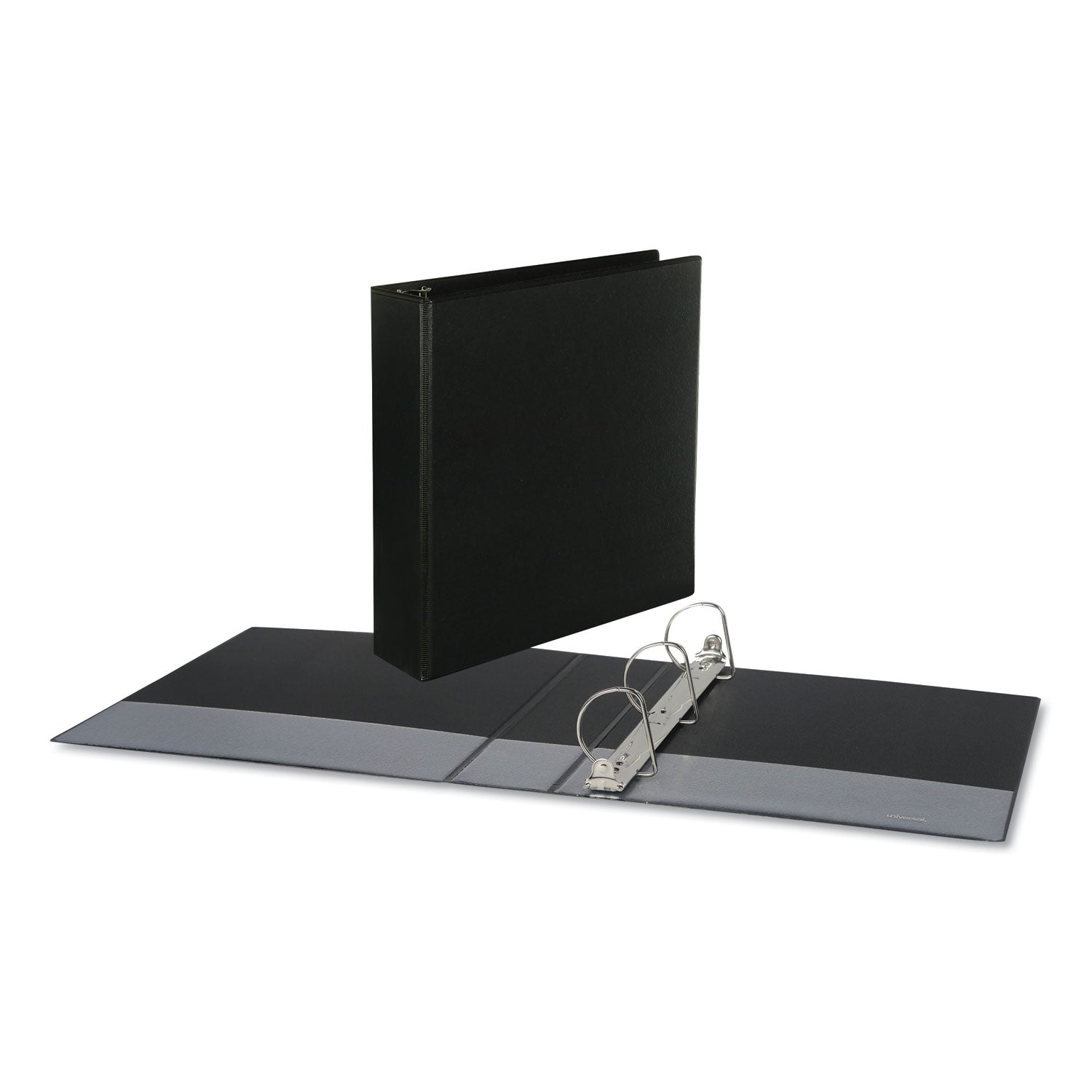 Slant D-Ring View Binder, 3 Rings, 2" Capacity, 11 x 8.5, Black -