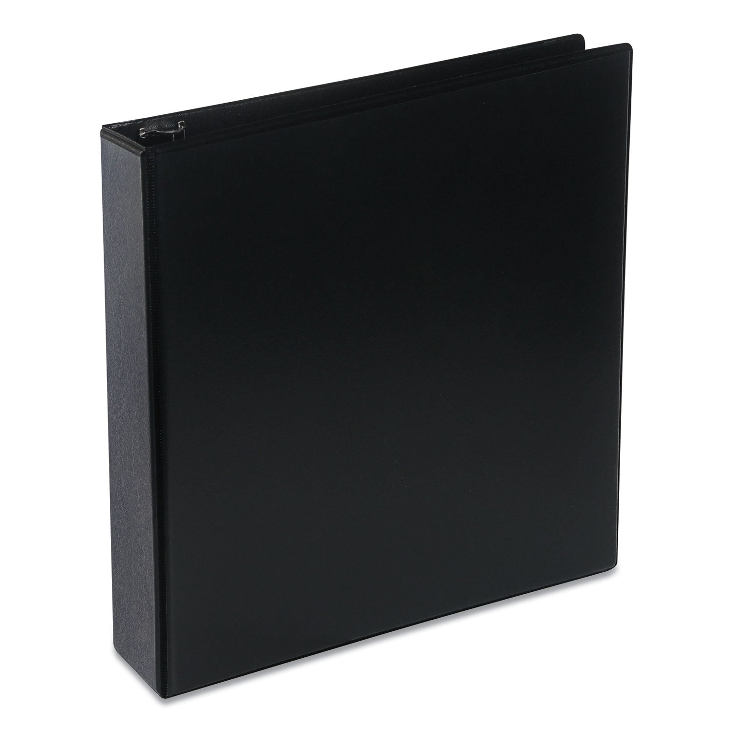 Deluxe Round Ring View Binder, 3 Rings, 2" Capacity, 11 x 8.5, Black -