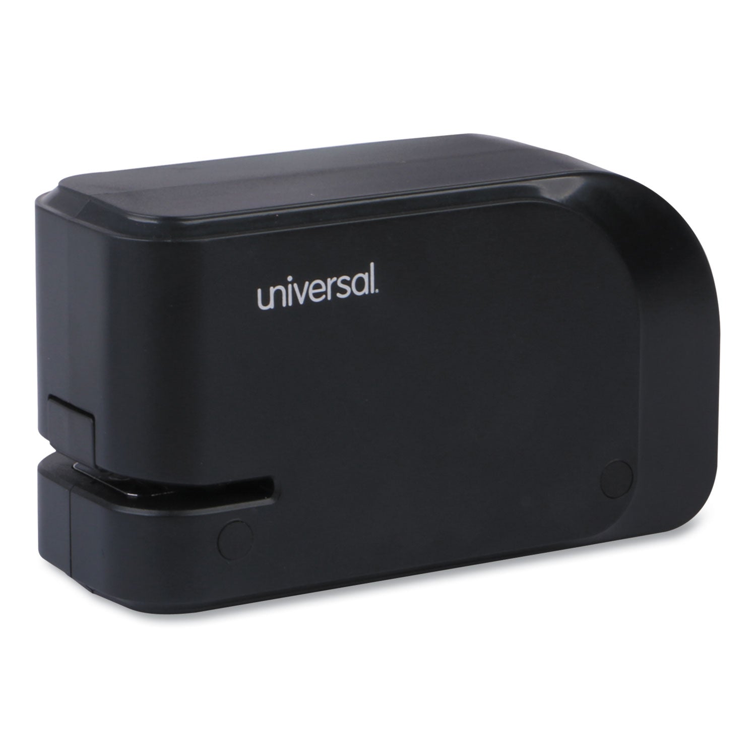 half-strip-electric-stapler-with-staple-channel-release-button-20-sheet-capacity-black_unv43120 - 1
