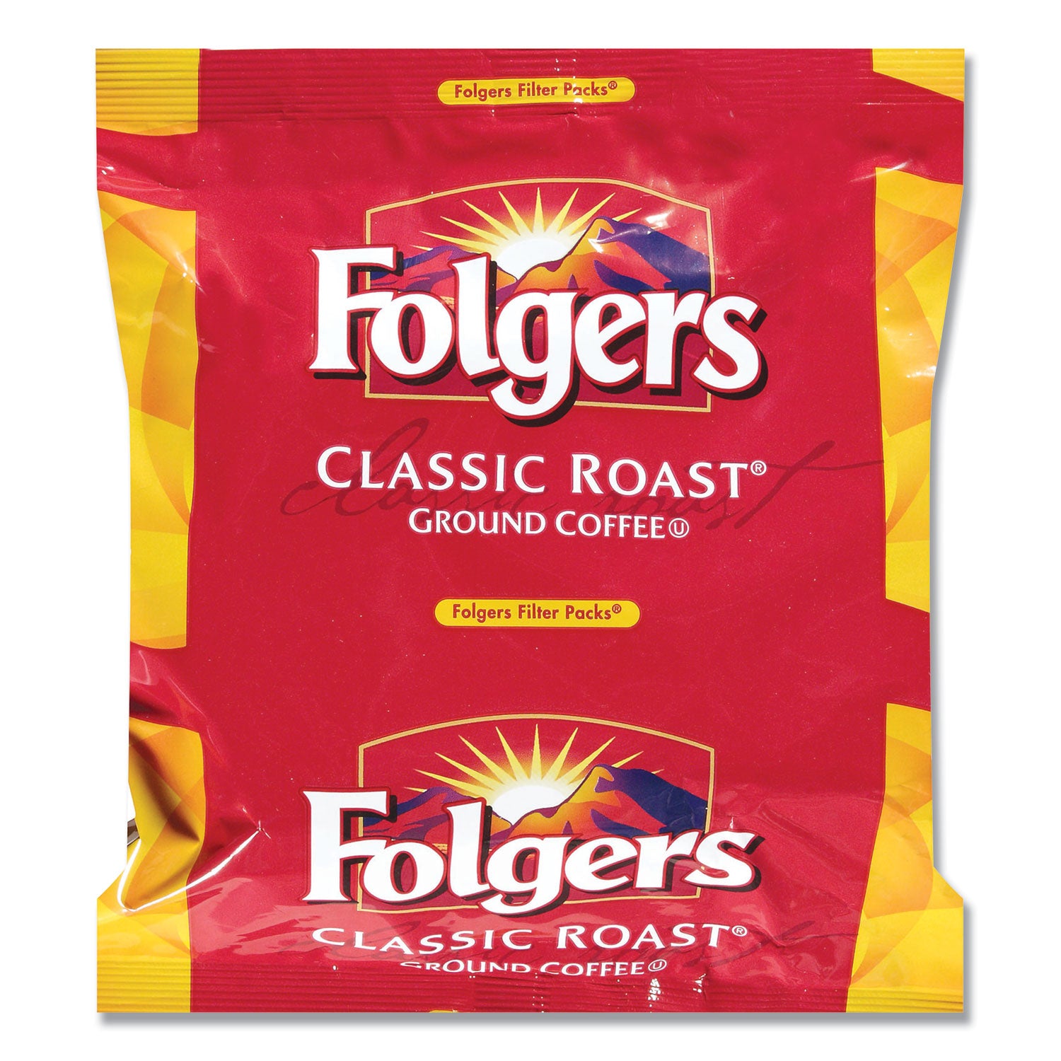 Coffee Filter Packs, Regular, 1.05 oz Filter Pack, 40/Carton -