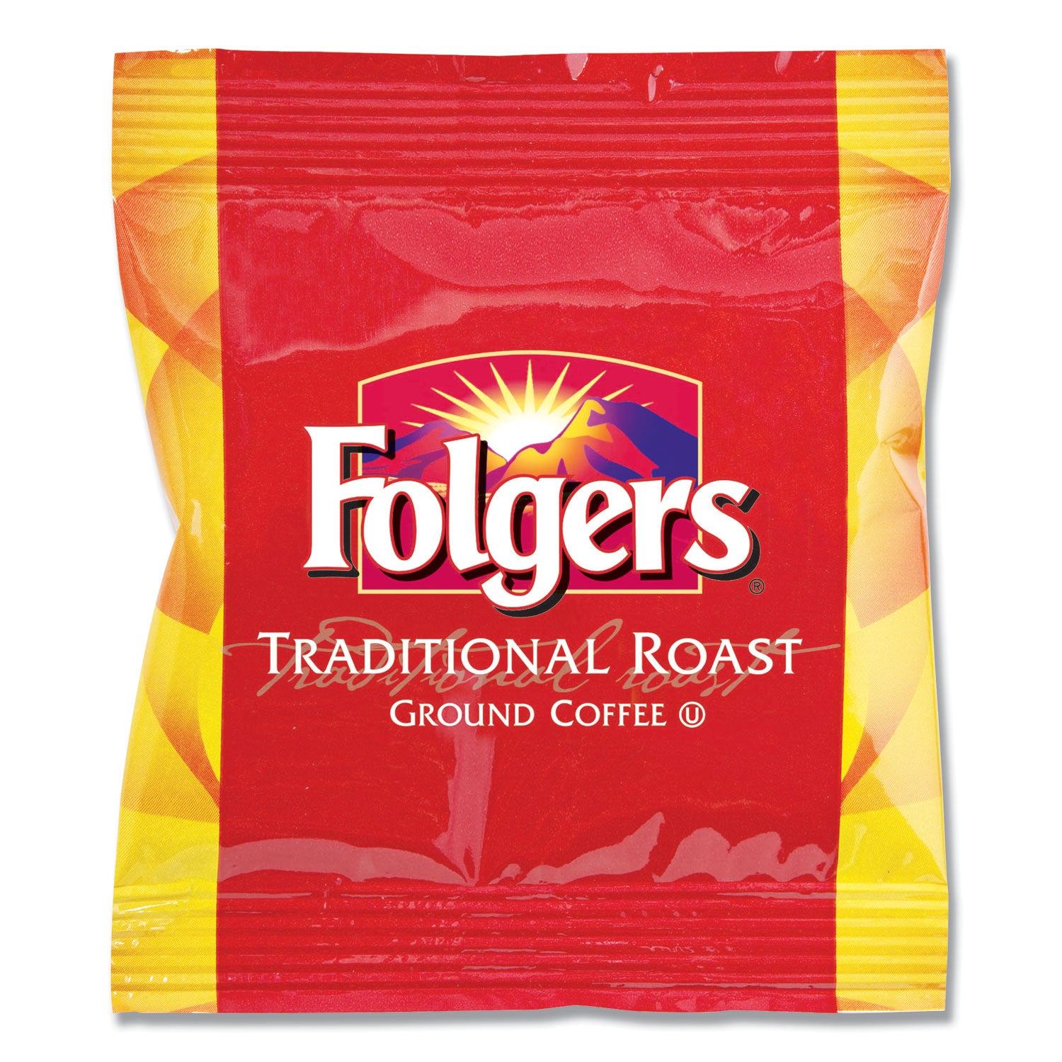 Ground Coffee Fraction Packs, Traditional Roast, 2oz, 42/Carton -