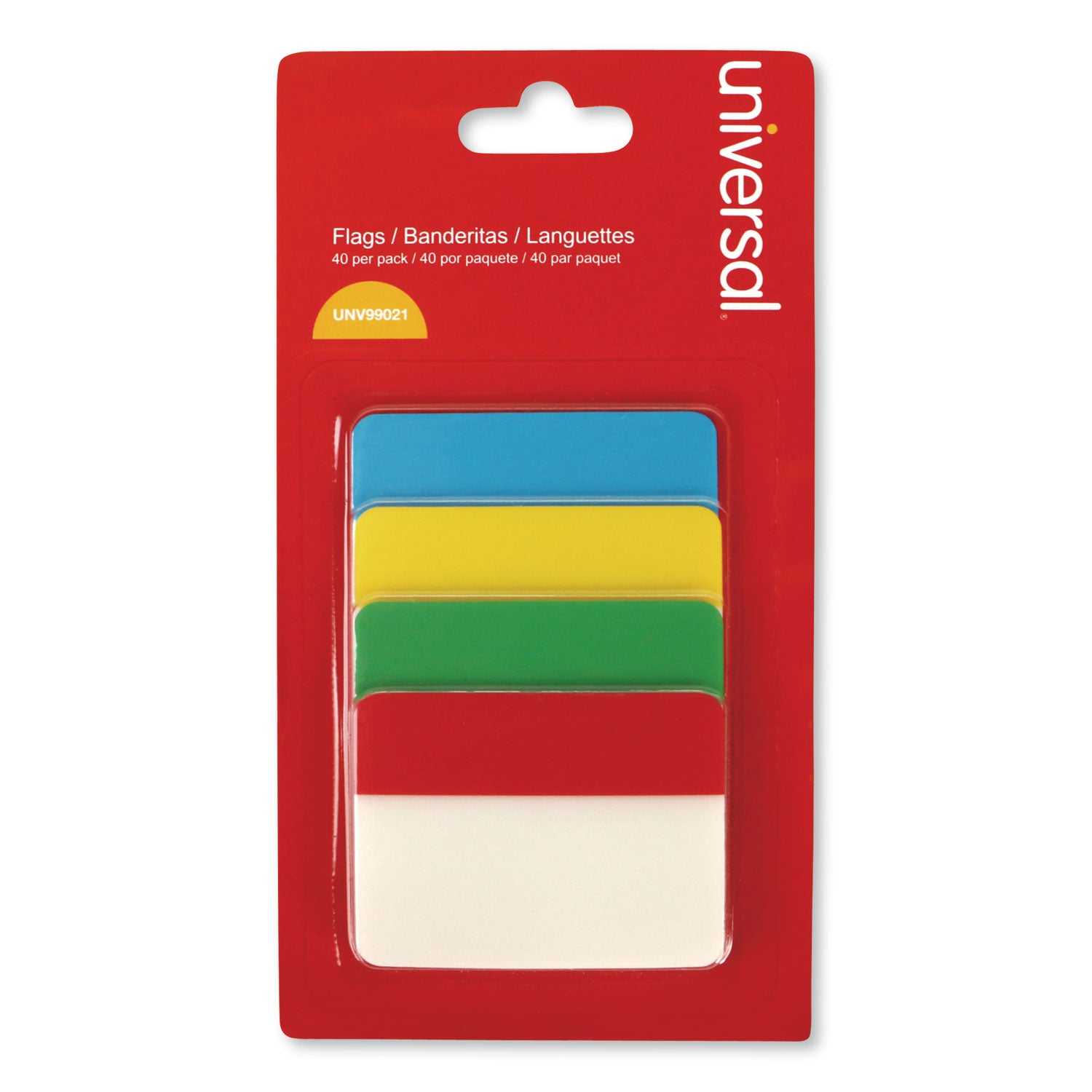 self-stick-index-tab-2-assorted-colors-40-pack_unv99021 - 2