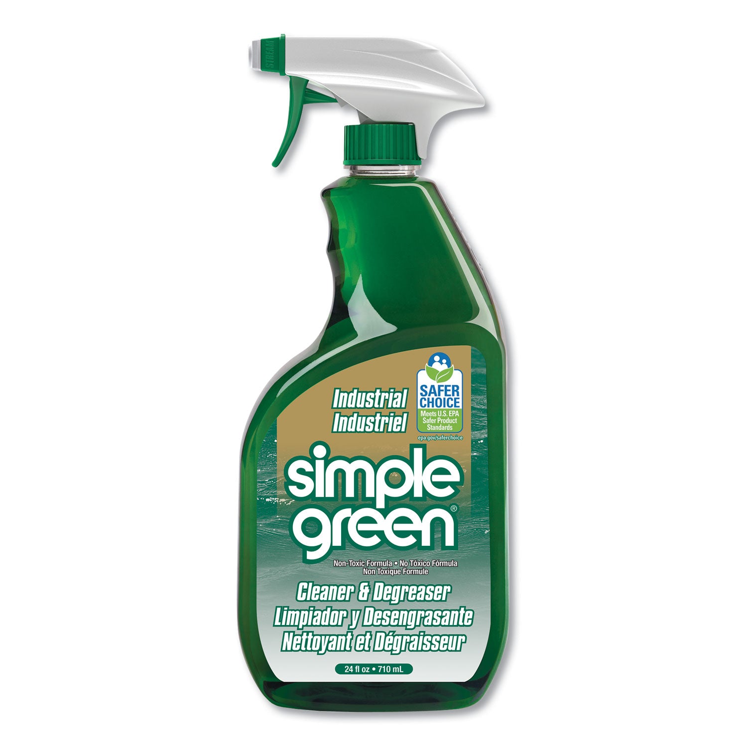 Industrial Cleaner and Degreaser, Concentrated, 24 oz Spray Bottle -