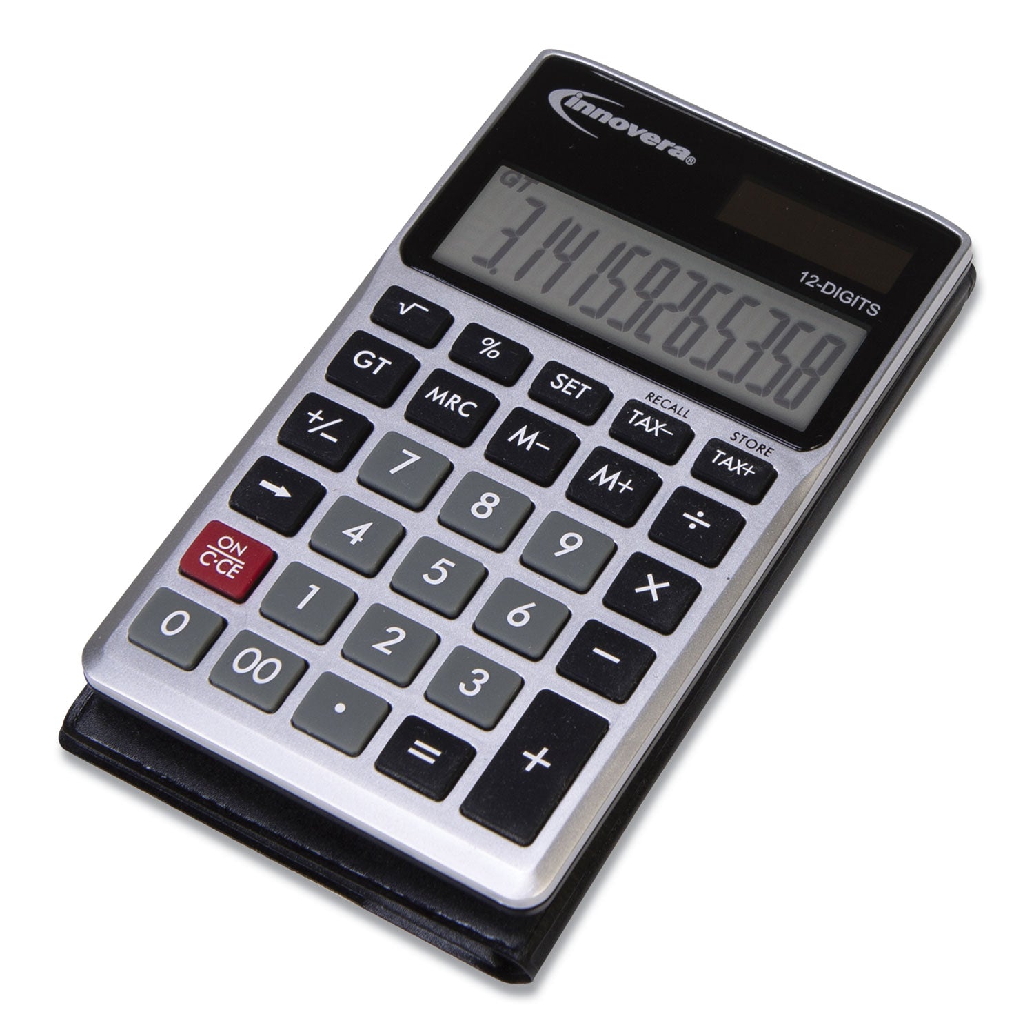 15922 Pocket Calculator, 12-Digit LCD -
