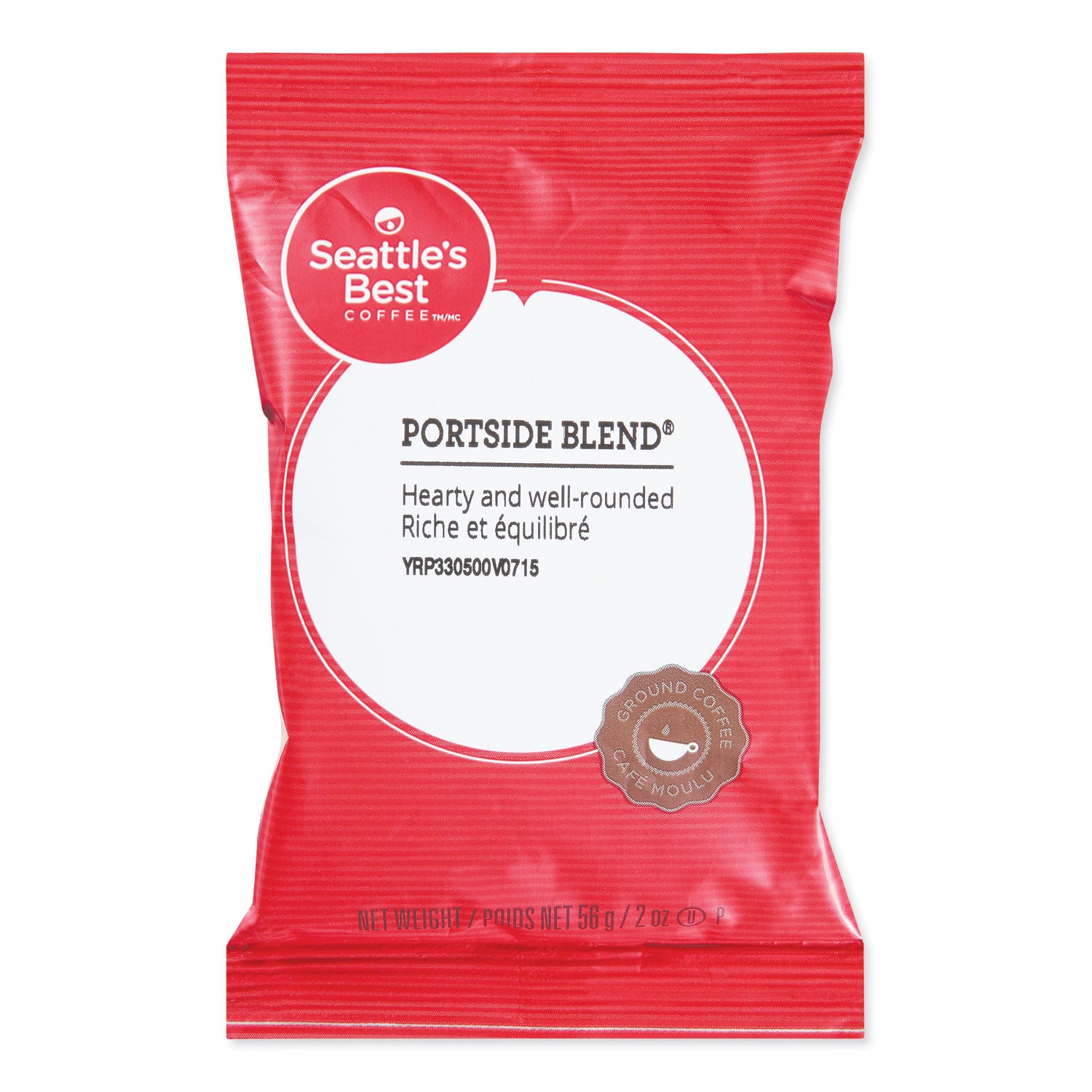 Premeasured Coffee Packs, Portside Blend, 2 oz Packet, 18/Box -