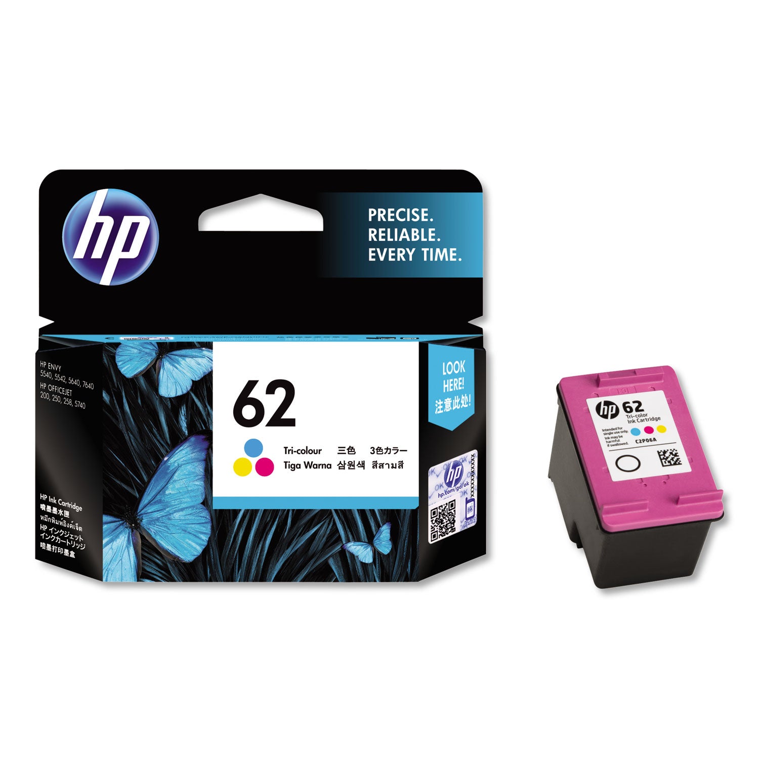 hp-62-c2p06an-tri-color-original-ink-cartridge_hewc2p06an - 2