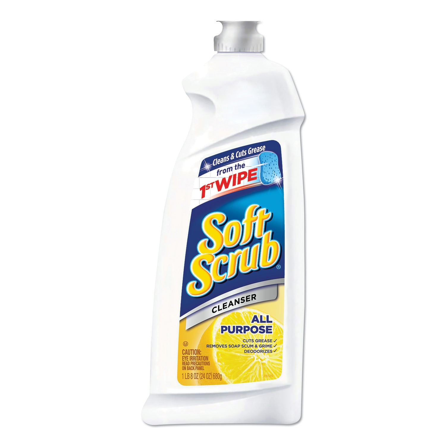 All Purpose Cleanser, Lemon Scent, 24 oz Bottle, 9/Carton -