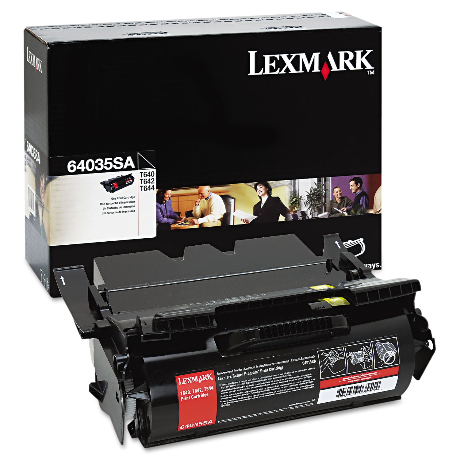 64035SA Toner, 6,000 Page-Yield, Black -