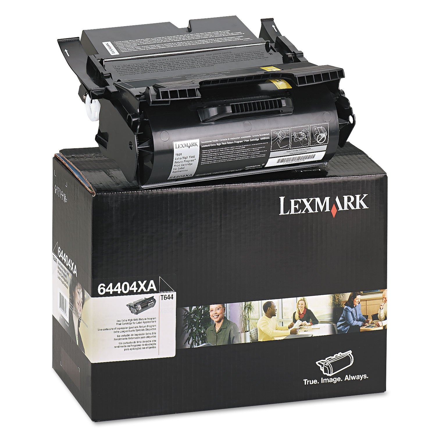 64404XA Extra High-Yield Toner, 32,000 Page-Yield, Black -