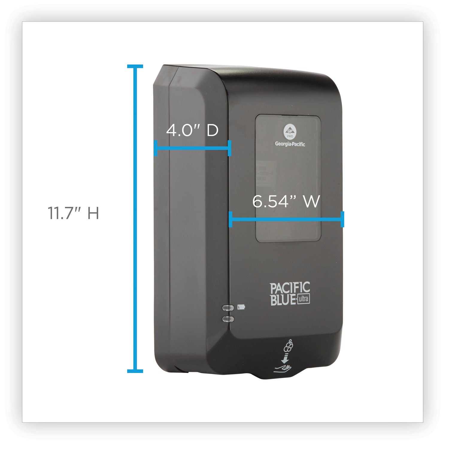 pacific-blue-ultra-automated-touchless-soap-sanitizer-dispenser-1000-ml-654-x-1172-x-4-black_gpc53590 - 2