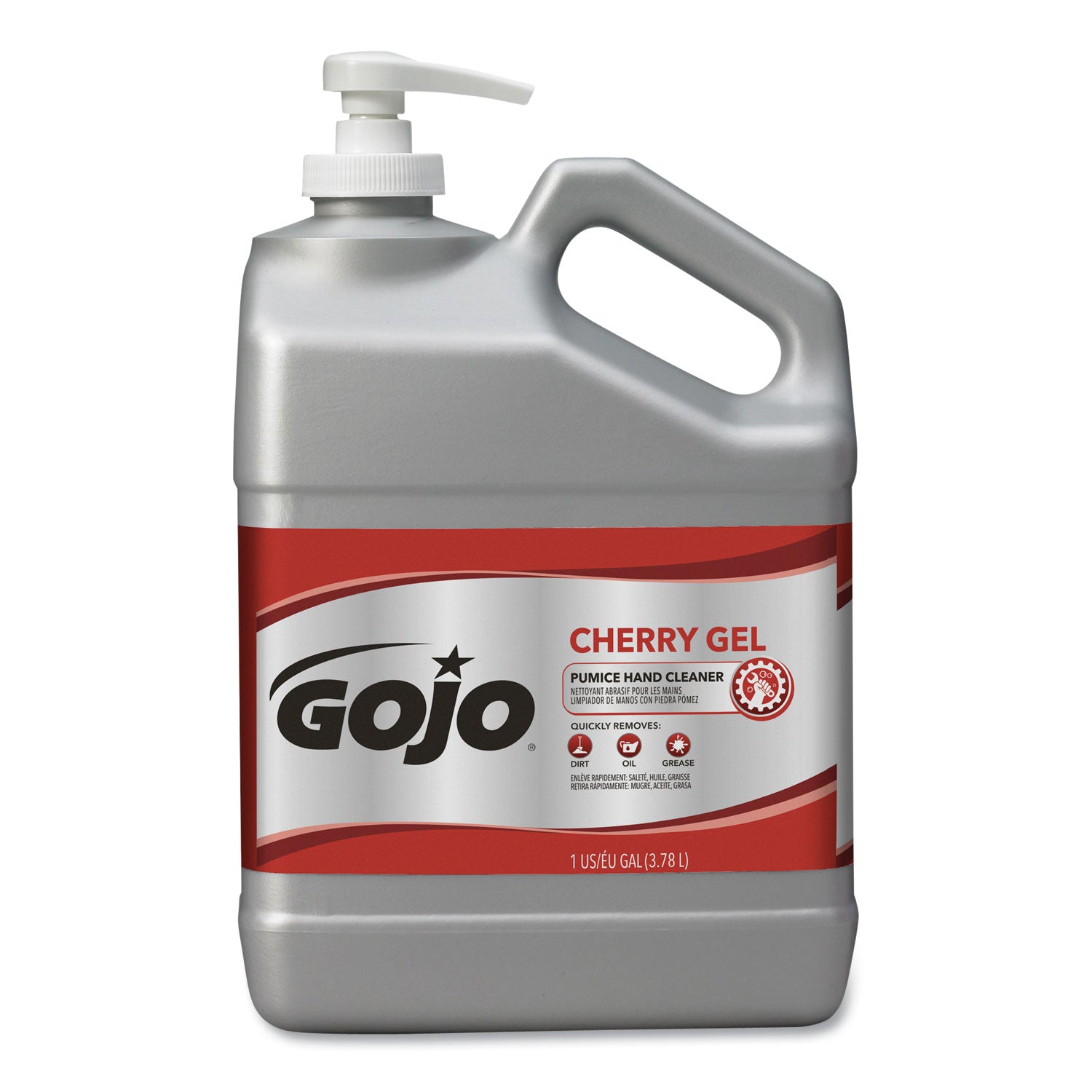 cherry-gel-pumice-hand-cleaner-cherry-scent-1-gal_goj235802ea - 1
