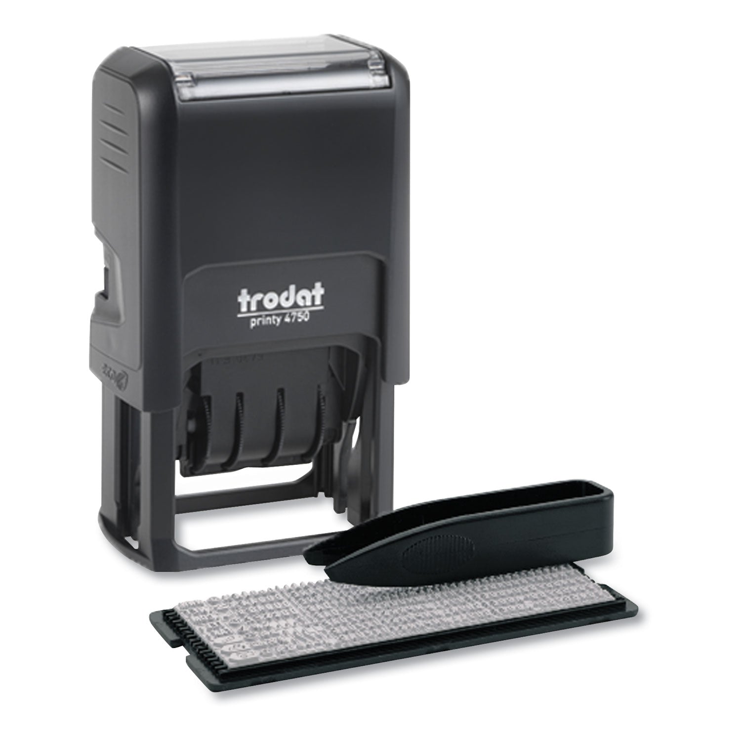 Printy Do It Yourself Self-Inking Message Dater,1.63 x 1, Blue/Red -