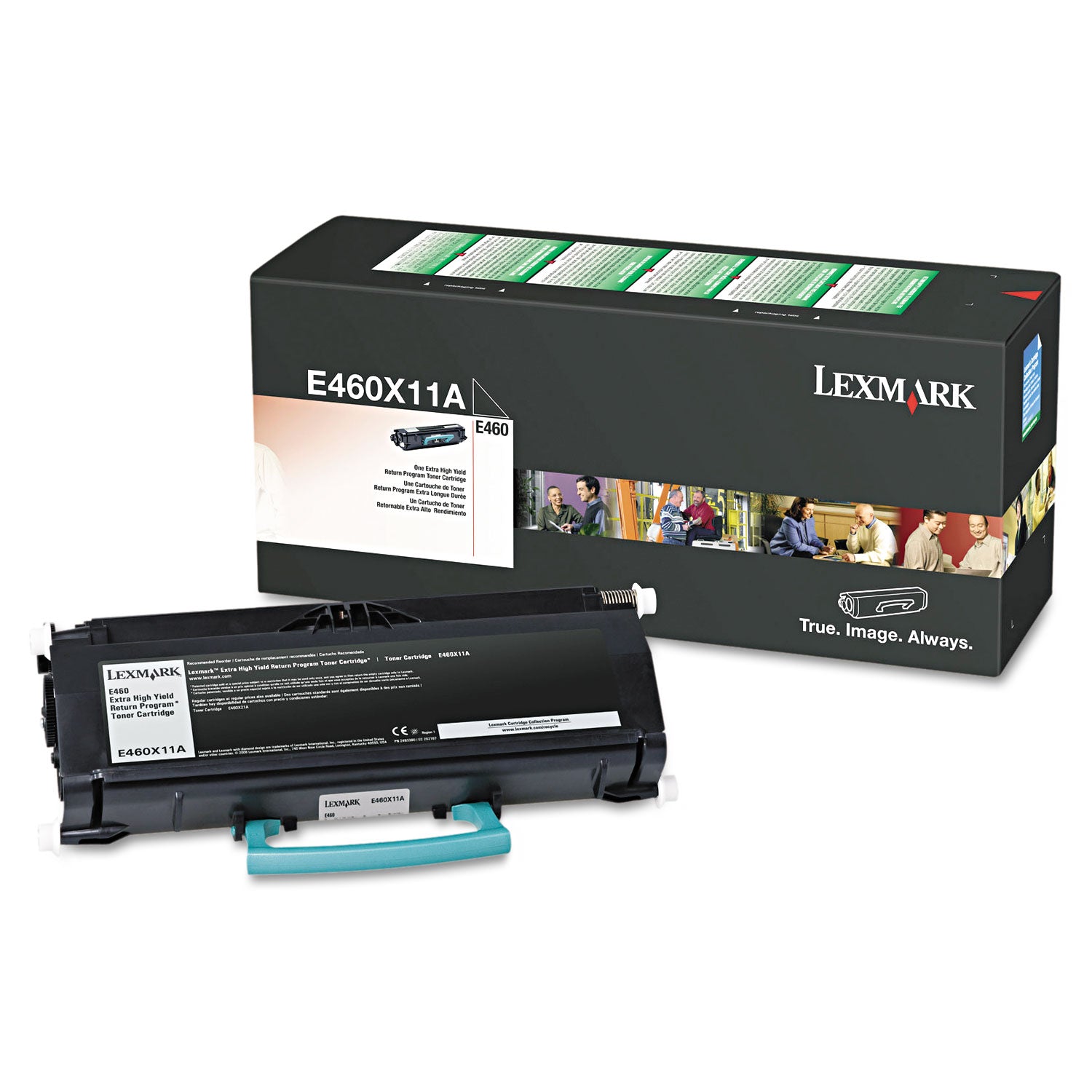E460X11A Return Program Extra High-Yield Toner, 15,000 Page-Yield, Black -