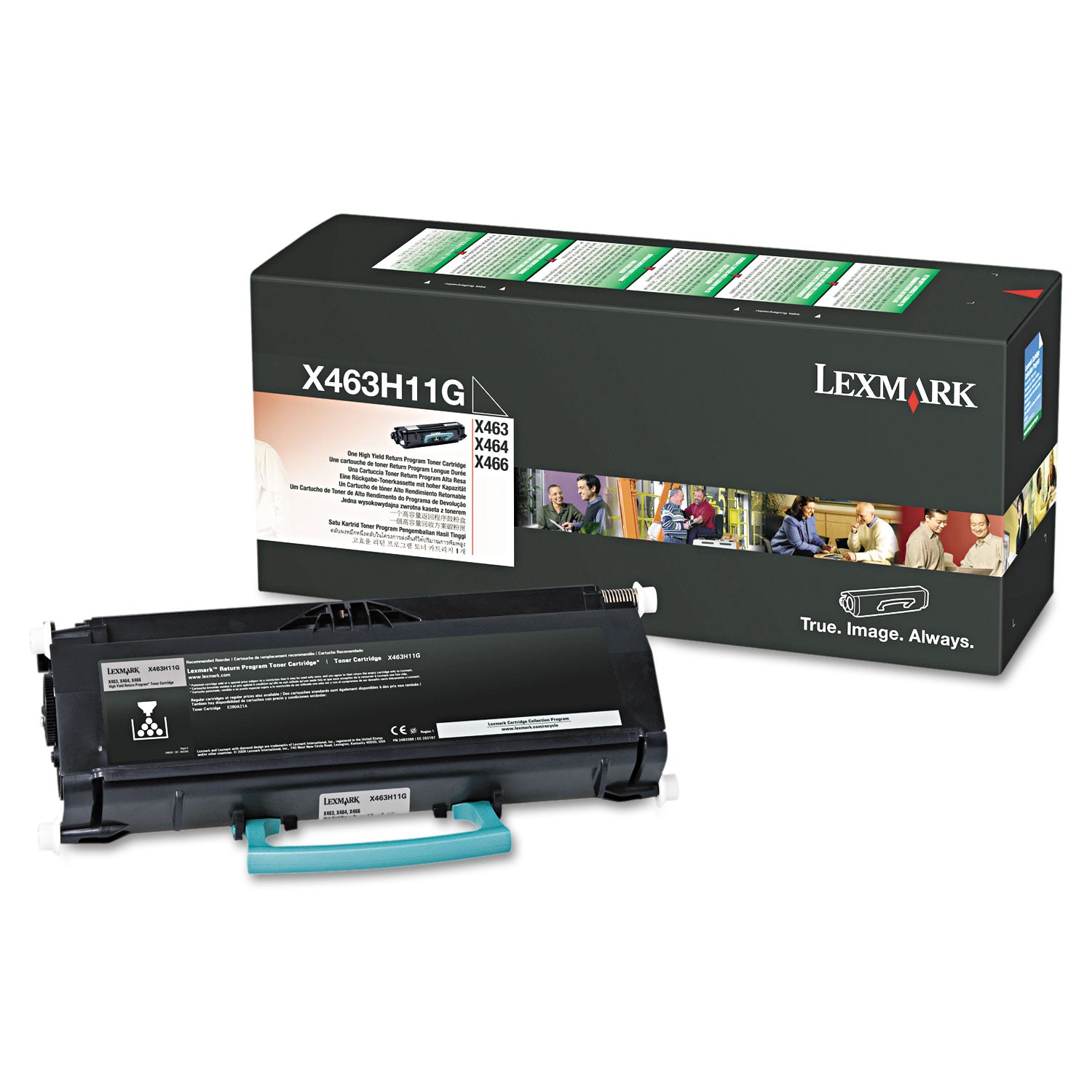 X463H11G Return Program High-Yield Toner, 9,000 Page-Yield, Black -