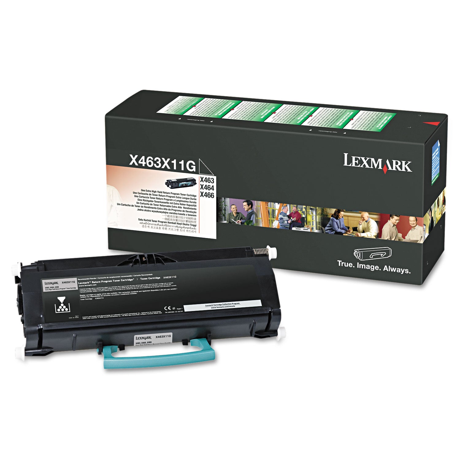 X463X11G Return Program Extra High-Yield Toner, 15,000 Page-Yield, Black -
