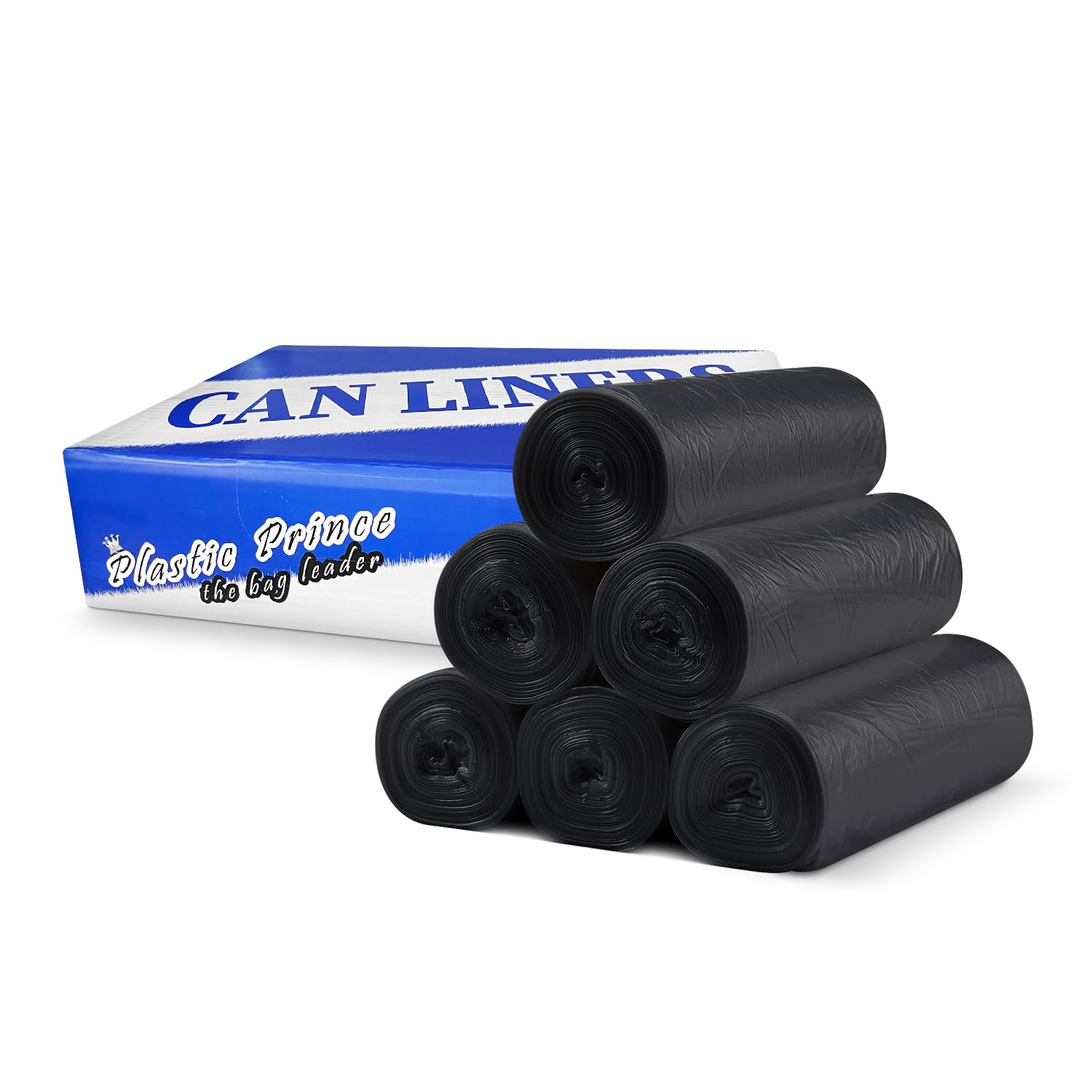 plastic-prince-high-density-can-liners-55-60-gallon-black-garbage-bags-22-mic-38-x-60-black-trash-bags-150-case