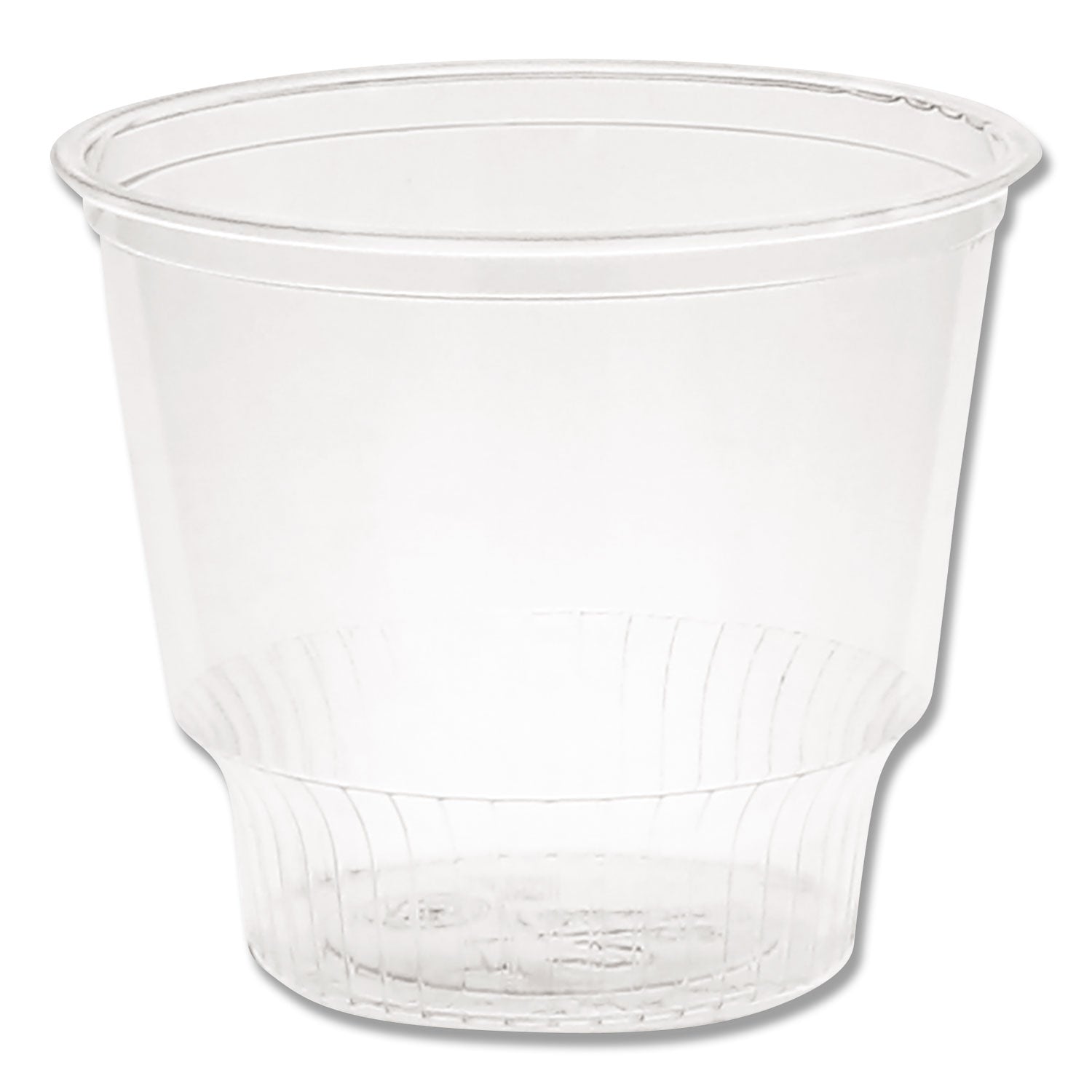 earthchoice-recycled-clear-plastic-sundae-dish-12-oz-clear-50-dishes-bag-20-bag-carton_pctyps12c - 1